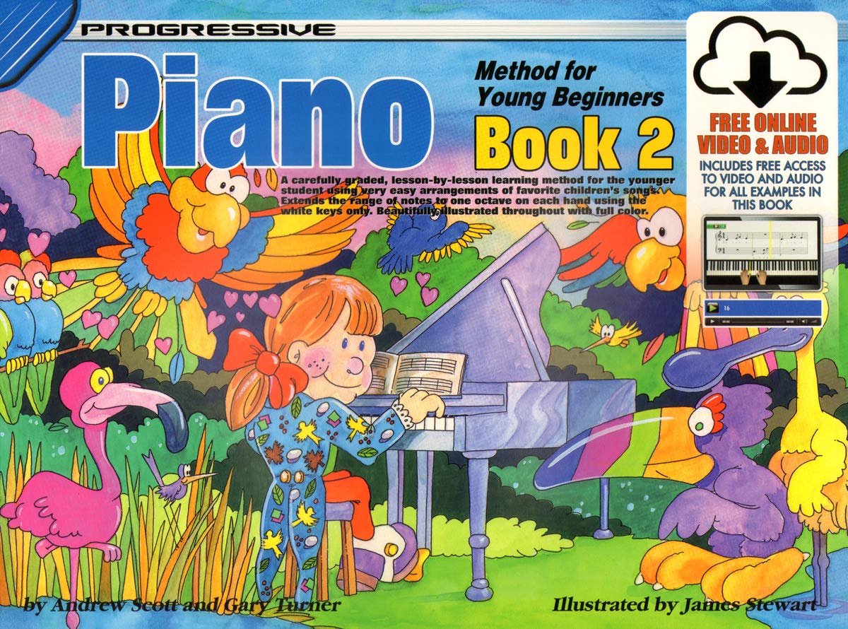 Progressive Piano Method for Young Beginners Book 2,Used