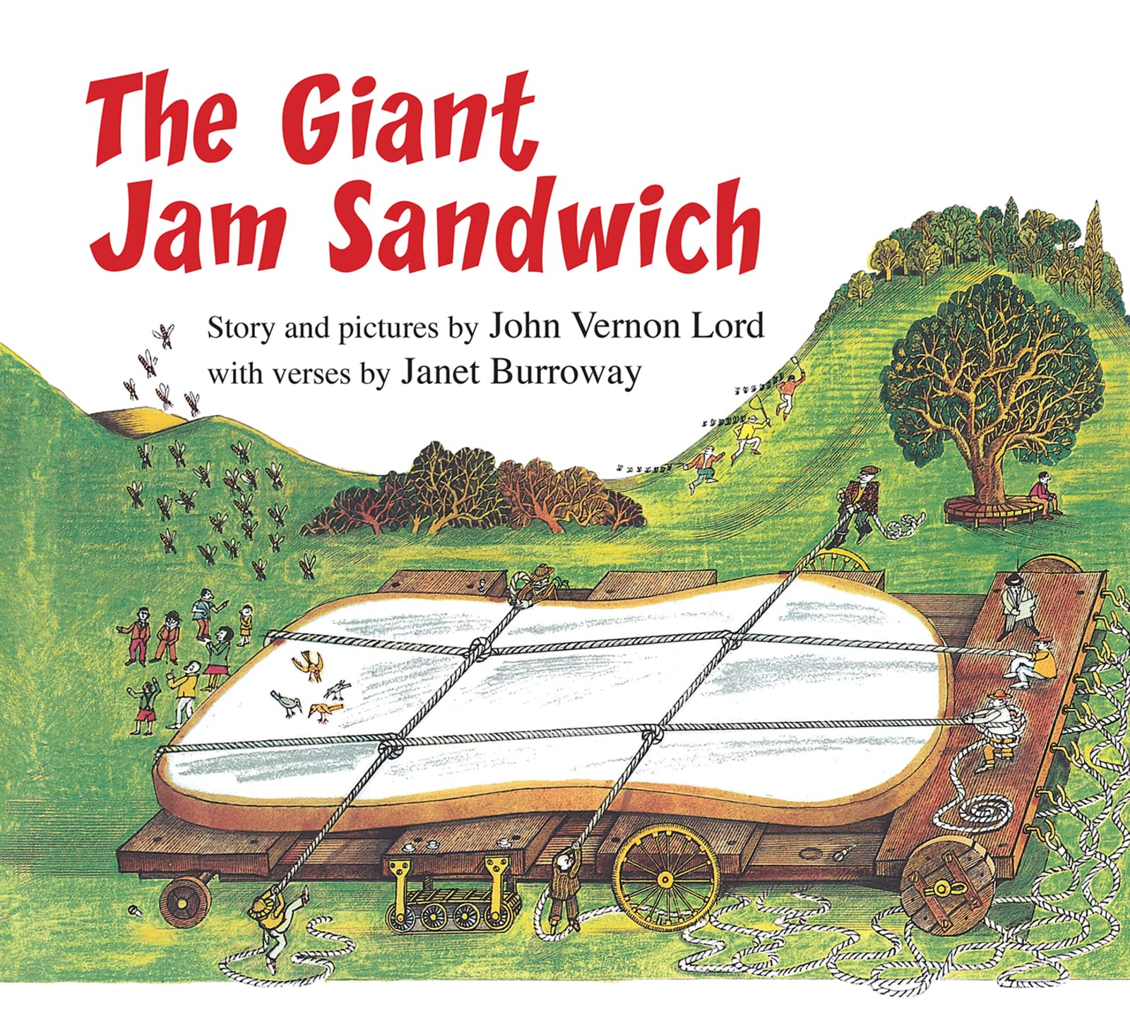 The Giant Jam Sandwich Lap Board Book,Used