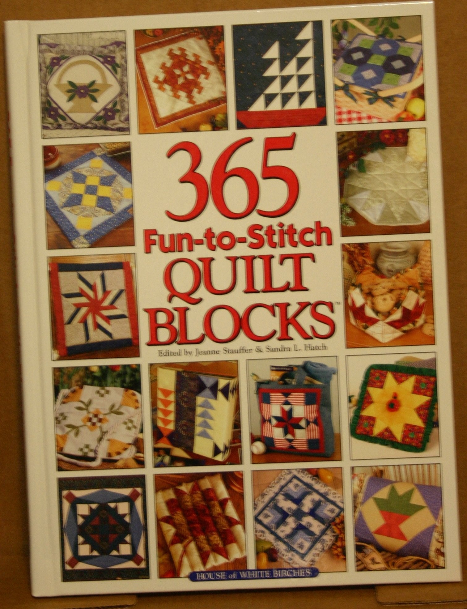 365 FuntoStitch Quilt Blocks,New