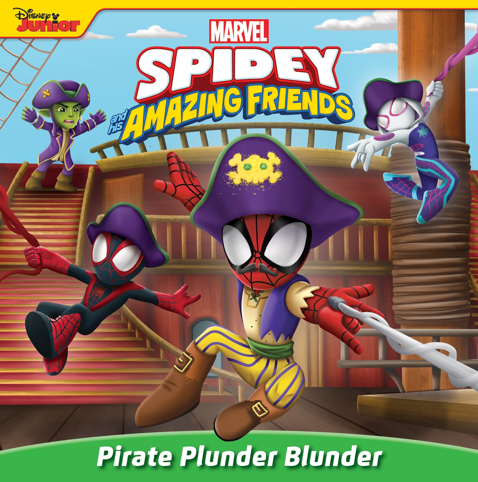 Spidey And His Amazing Friends: Pirate Plunder Blunder (Disney Junior),New