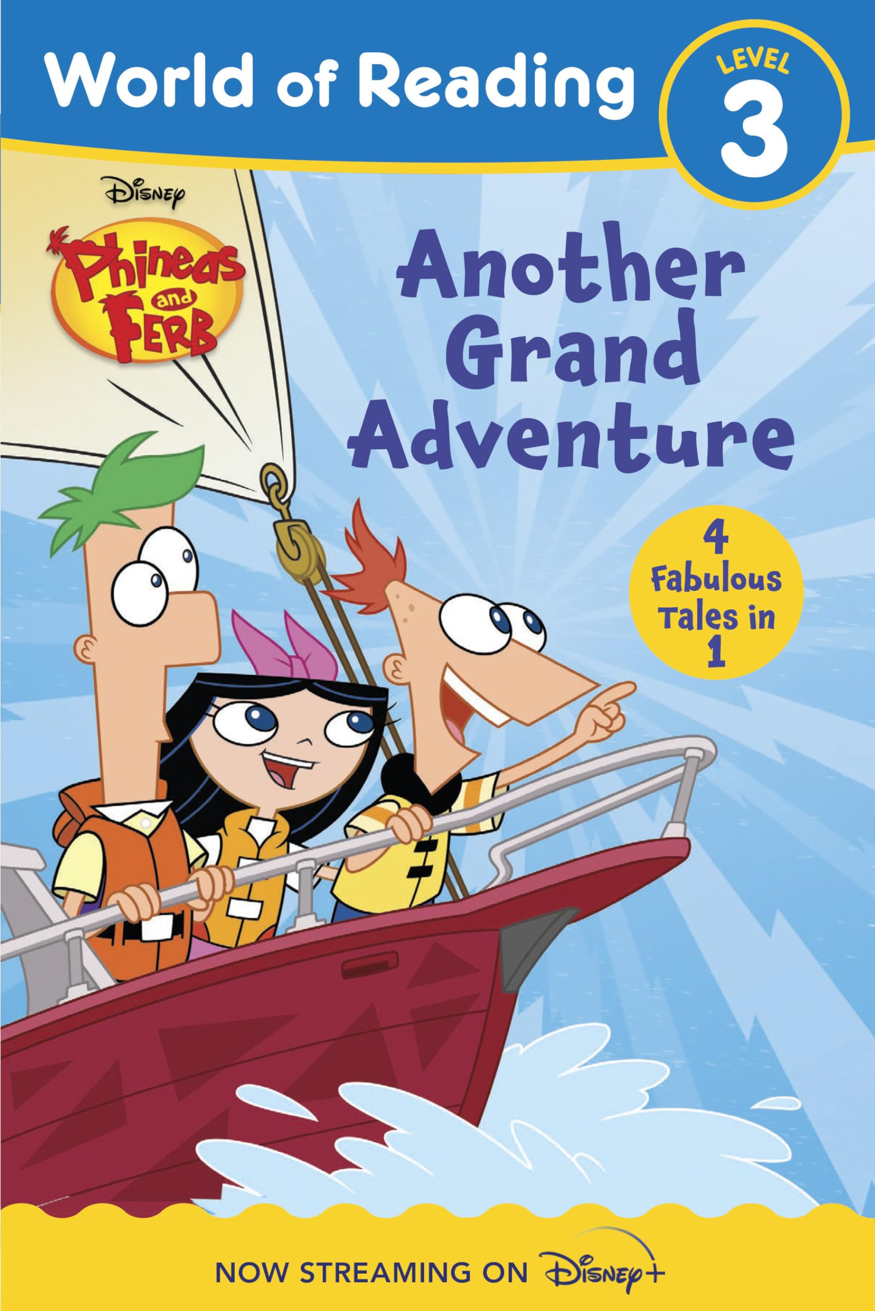 World of Reading: Phineas and Ferb Another Grand Adventure,Used