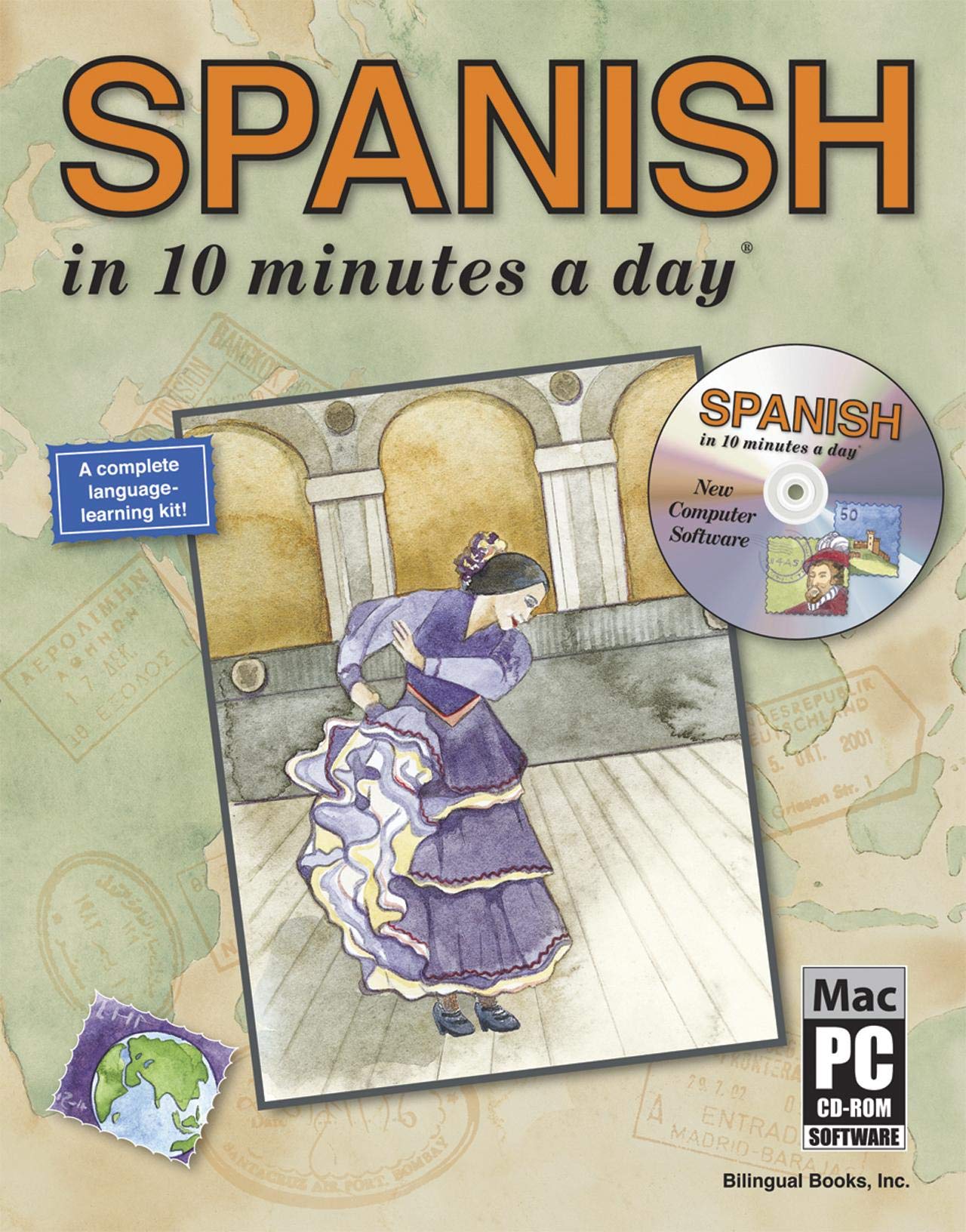 Spanish In 10 Minutes A Day With Cdrom