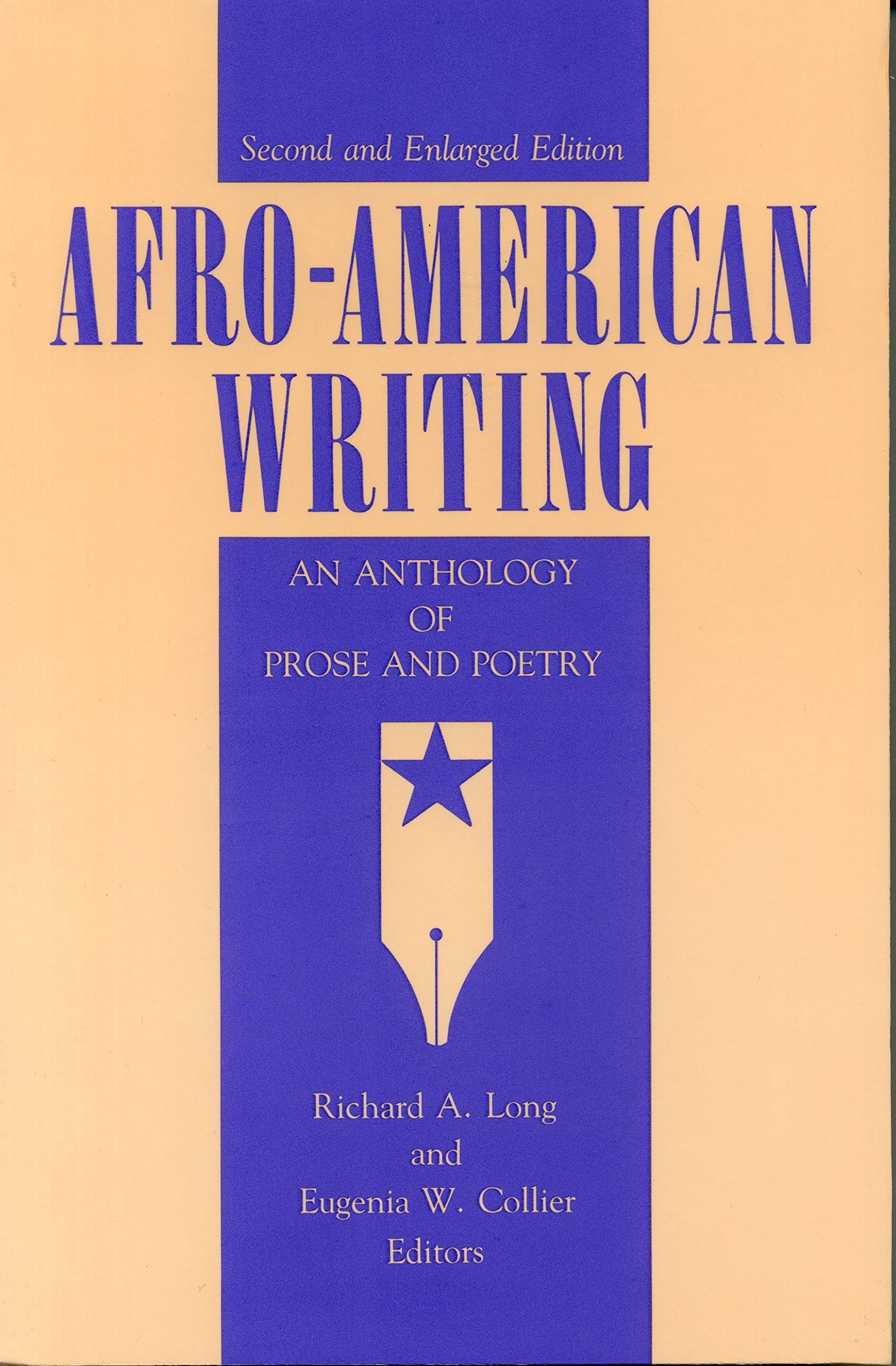 AfroAmerican Writing: An Anthology of Prose and Poetry,Used