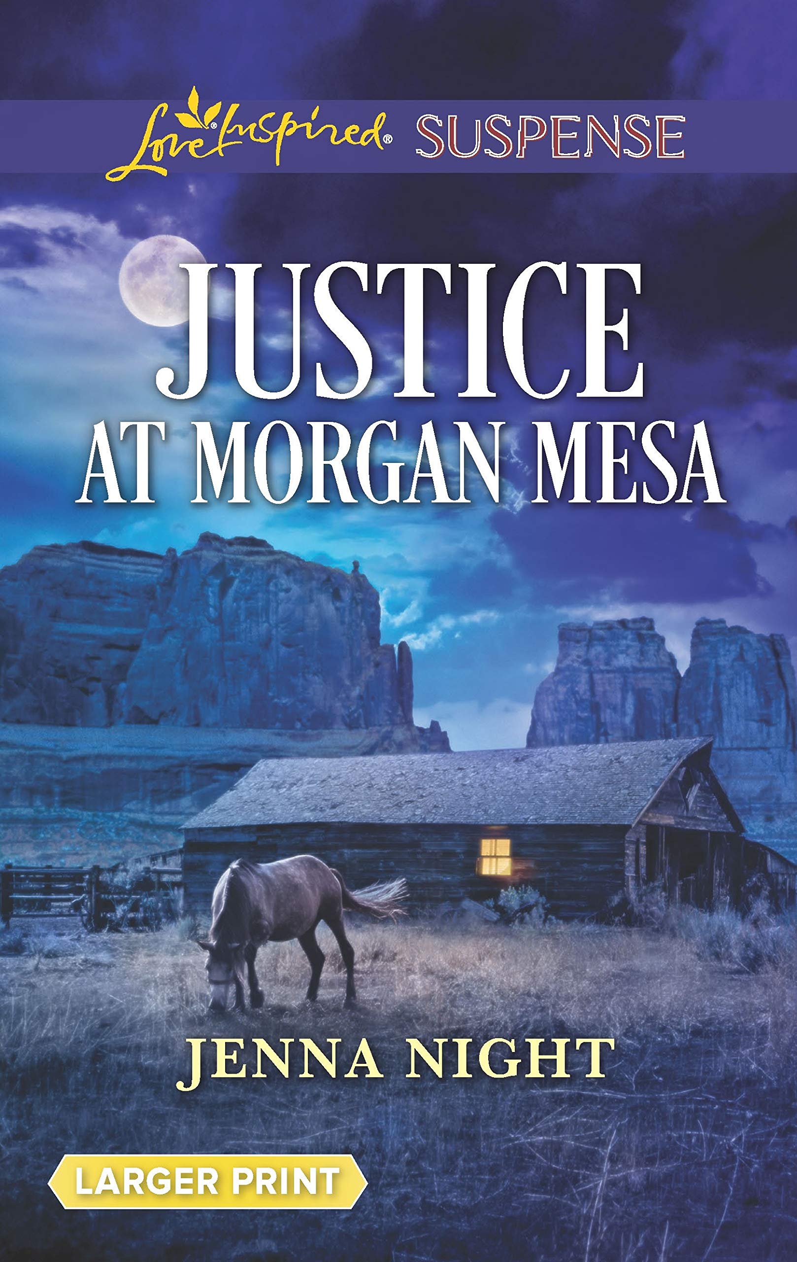 Justice at Morgan Mesa (Love Inspired Suspense),Used