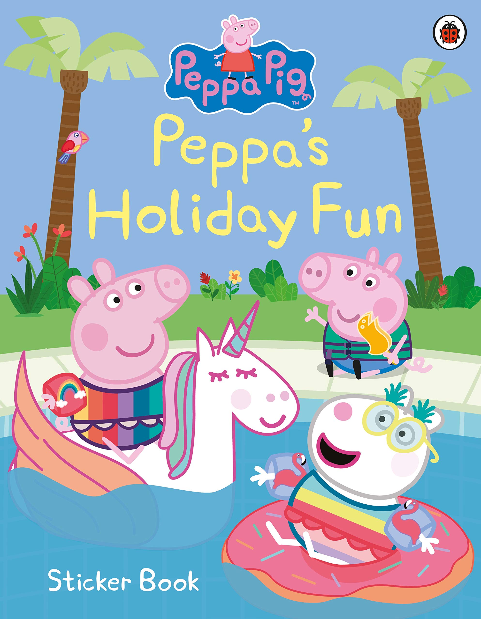 Peppa Pig: Peppas Holiday Fun Sticker Book,Used