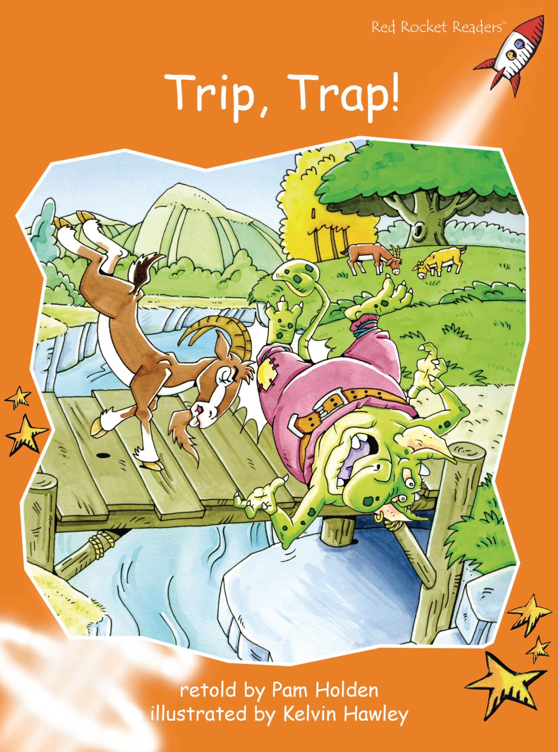 Trip, Trap! (Red Rocket Readers Fluency Level 1),Used