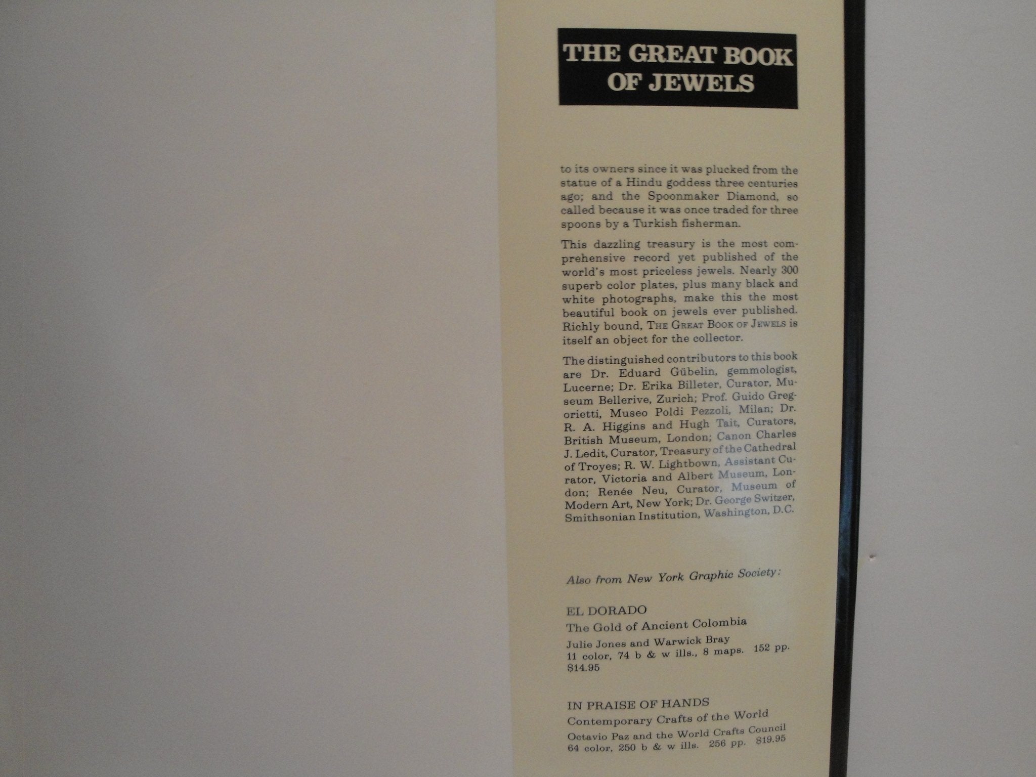 The Great Book of Jewels,New
