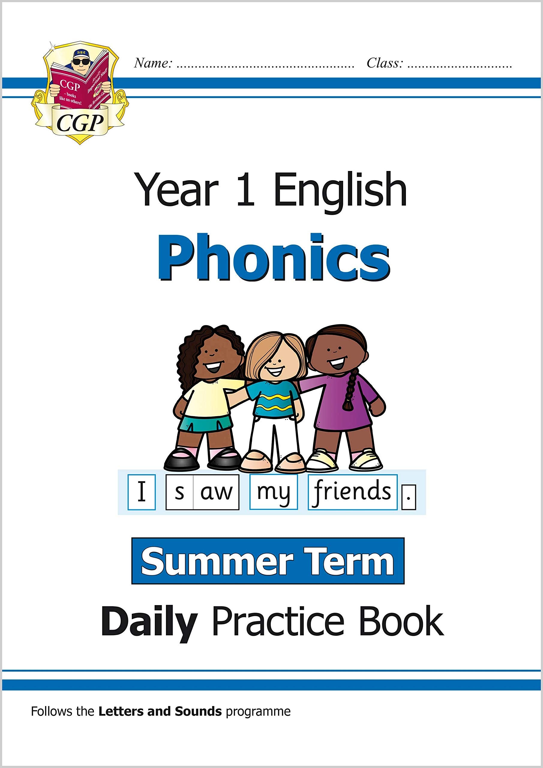 New KS1 Phonics Daily Practice Book: Year 1 Summer Term: superb for catchup and learning at home (CGP KS1 English),Used