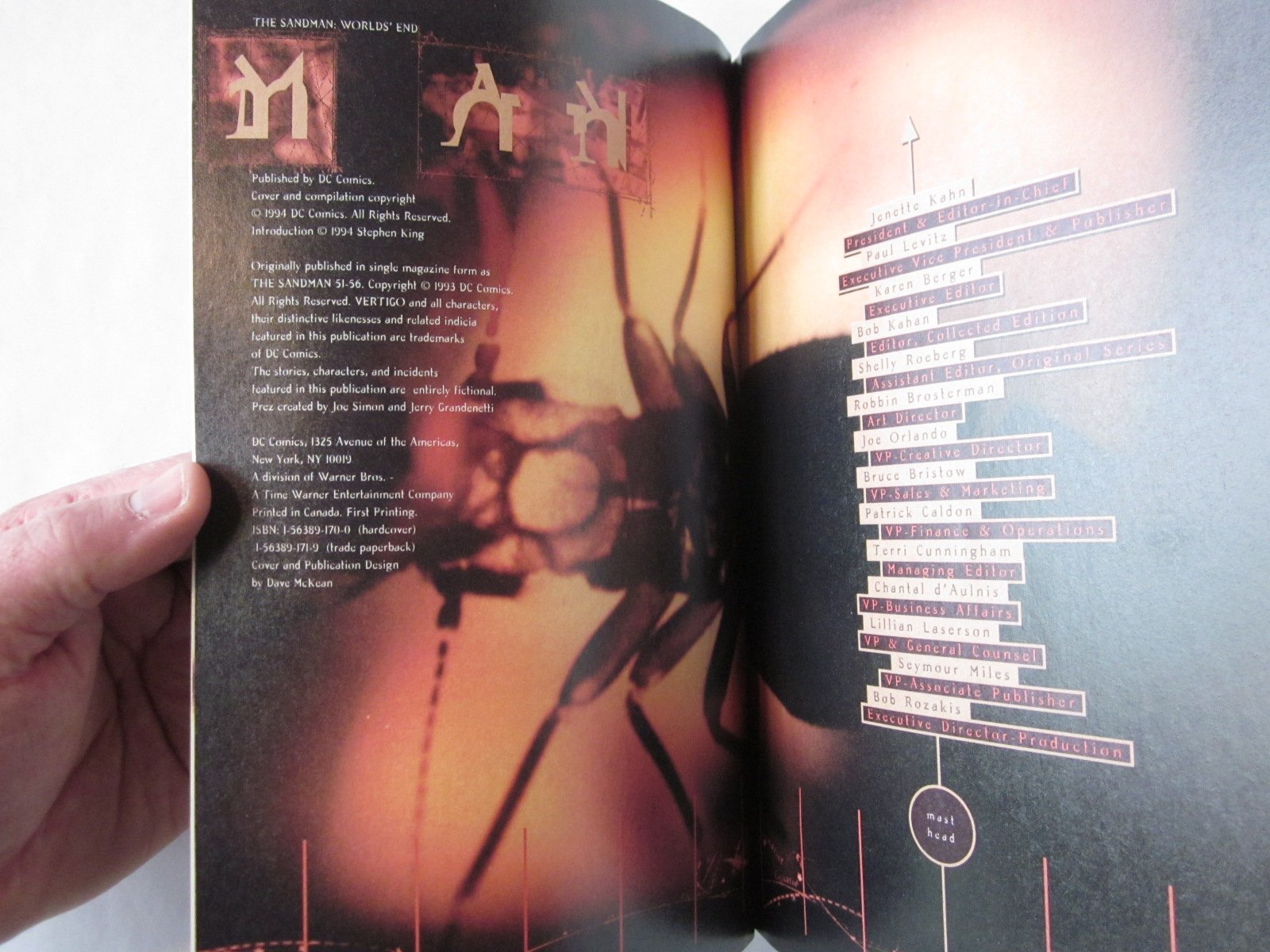 Sandman, The: Worlds End  Book VIII,Used