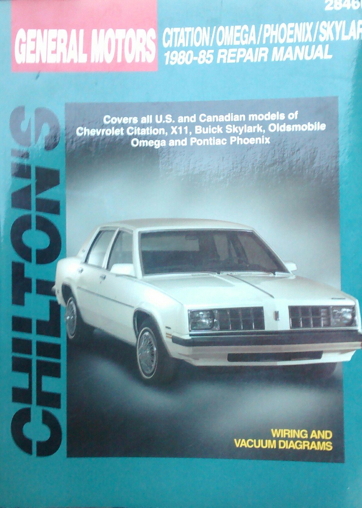 General Motors Citation, Omega, Phoenix, and Skylark, 19801985 Repair Manual (Chilton's Total Car Care Repair Manual),Used