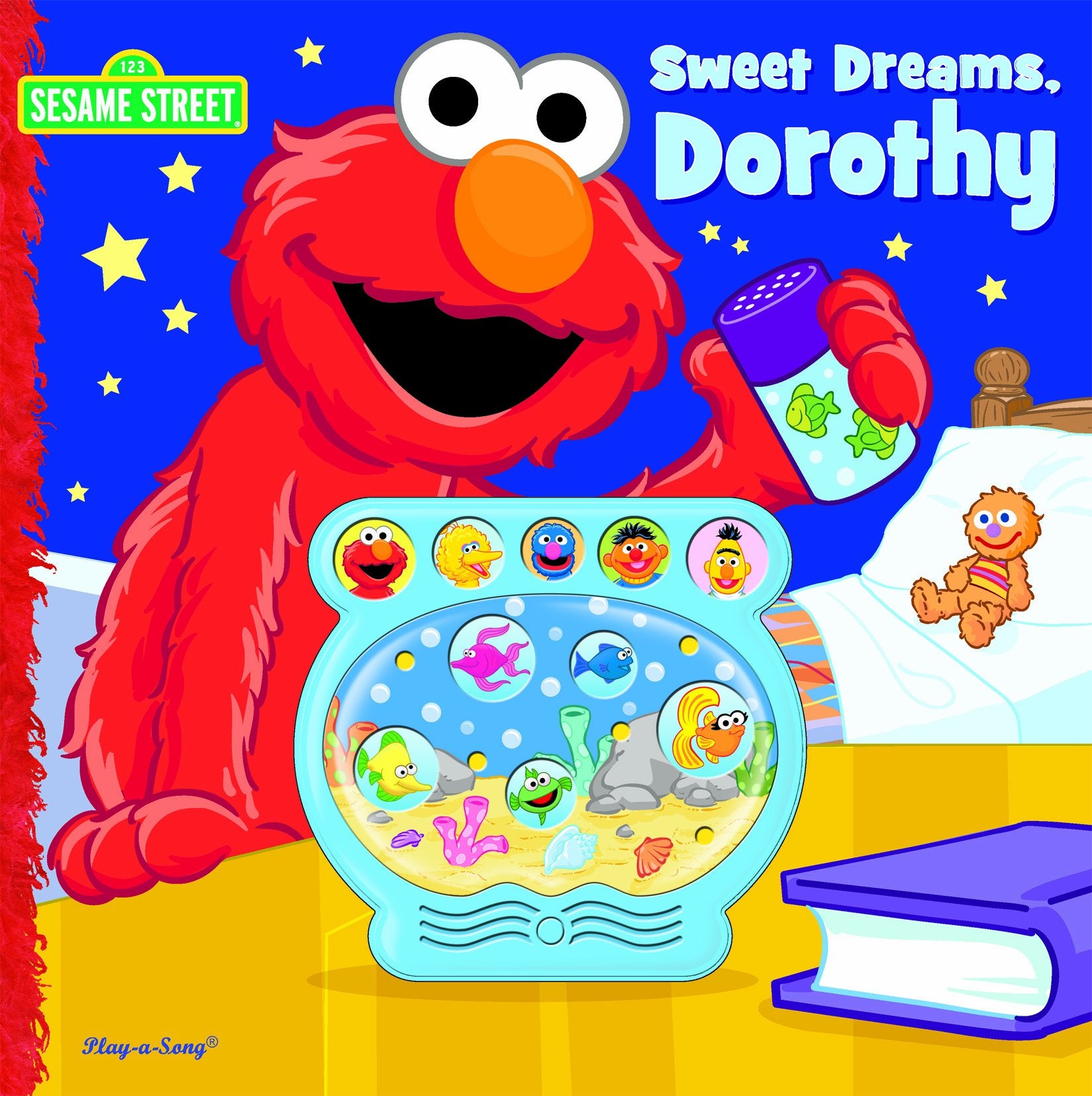 Sesame Street Aquarium Sound Book: Sweet Dreams, Dorothy by Editors of Publications International, Ltd. (2008) Hardcover,Used