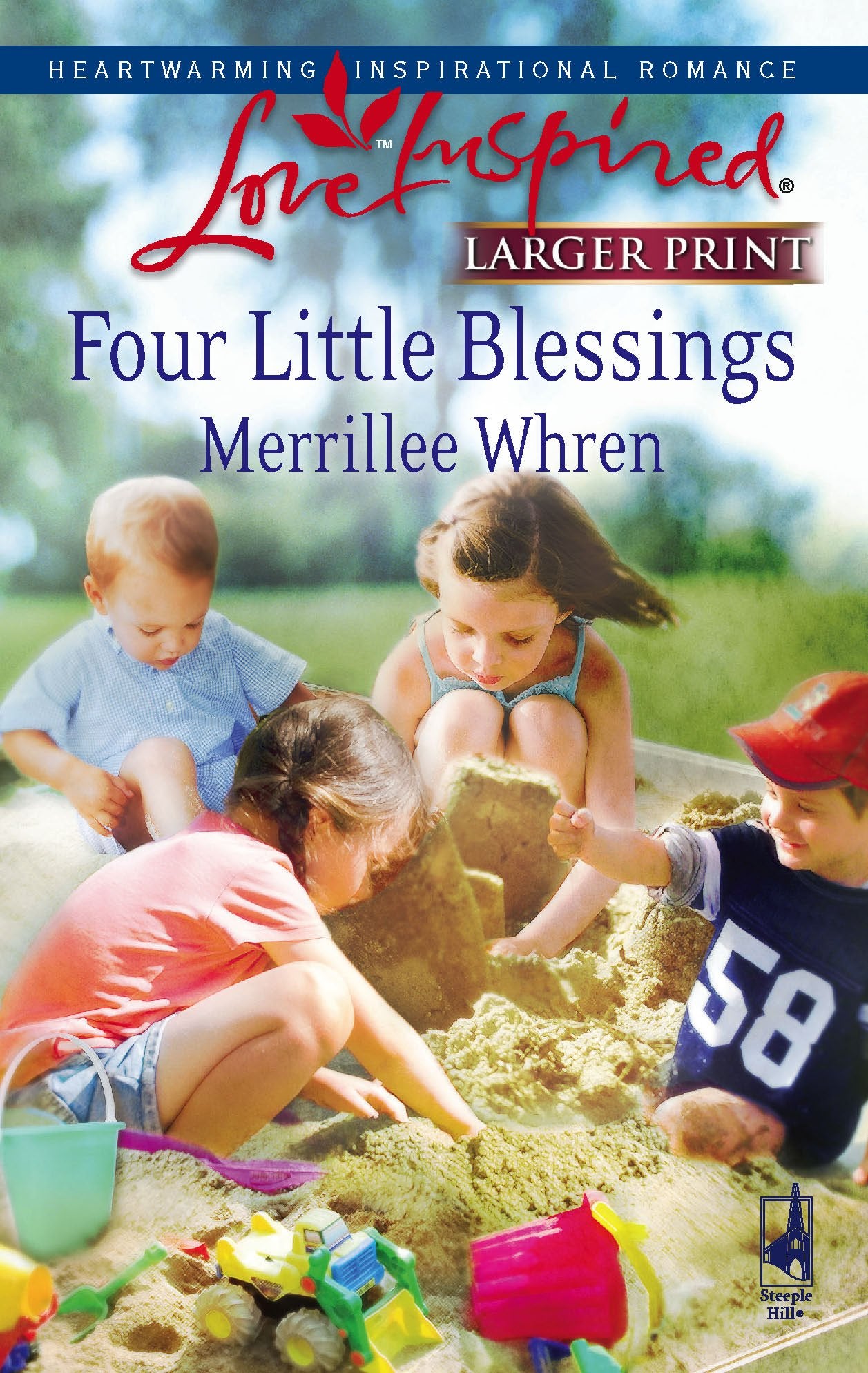 Four Little Blessings (The Dalton Brothers, Book 1) (Larger Print Love Inspired #433),Used