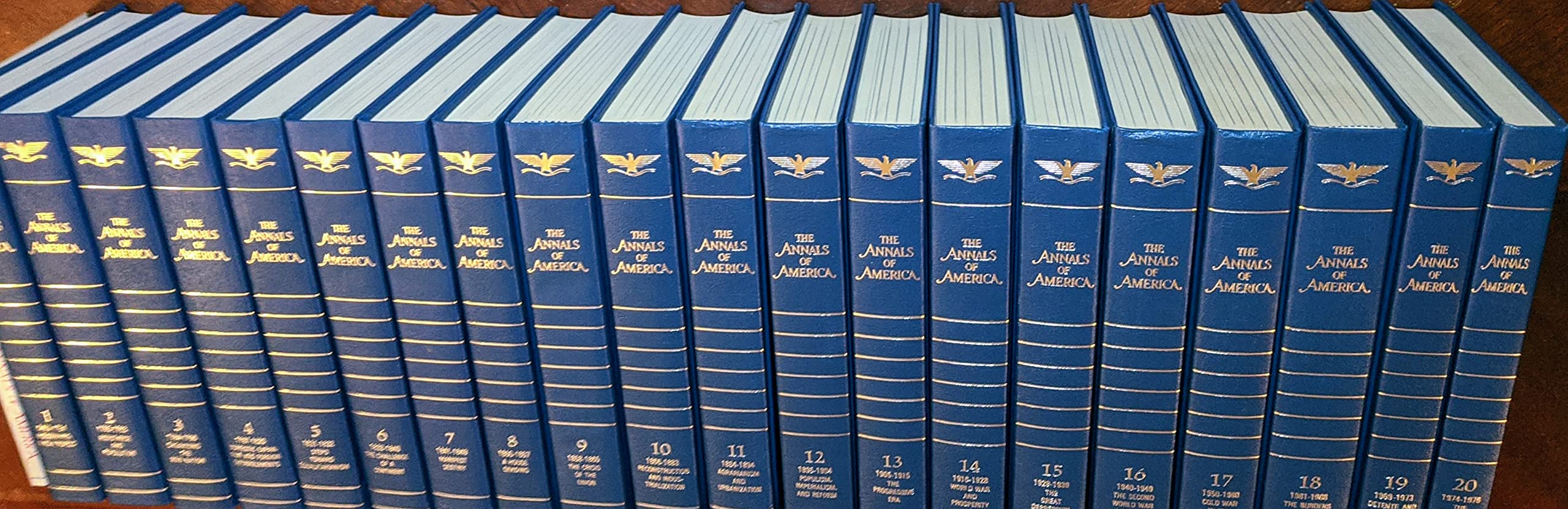 The Annals of America (20 Volumes),Used