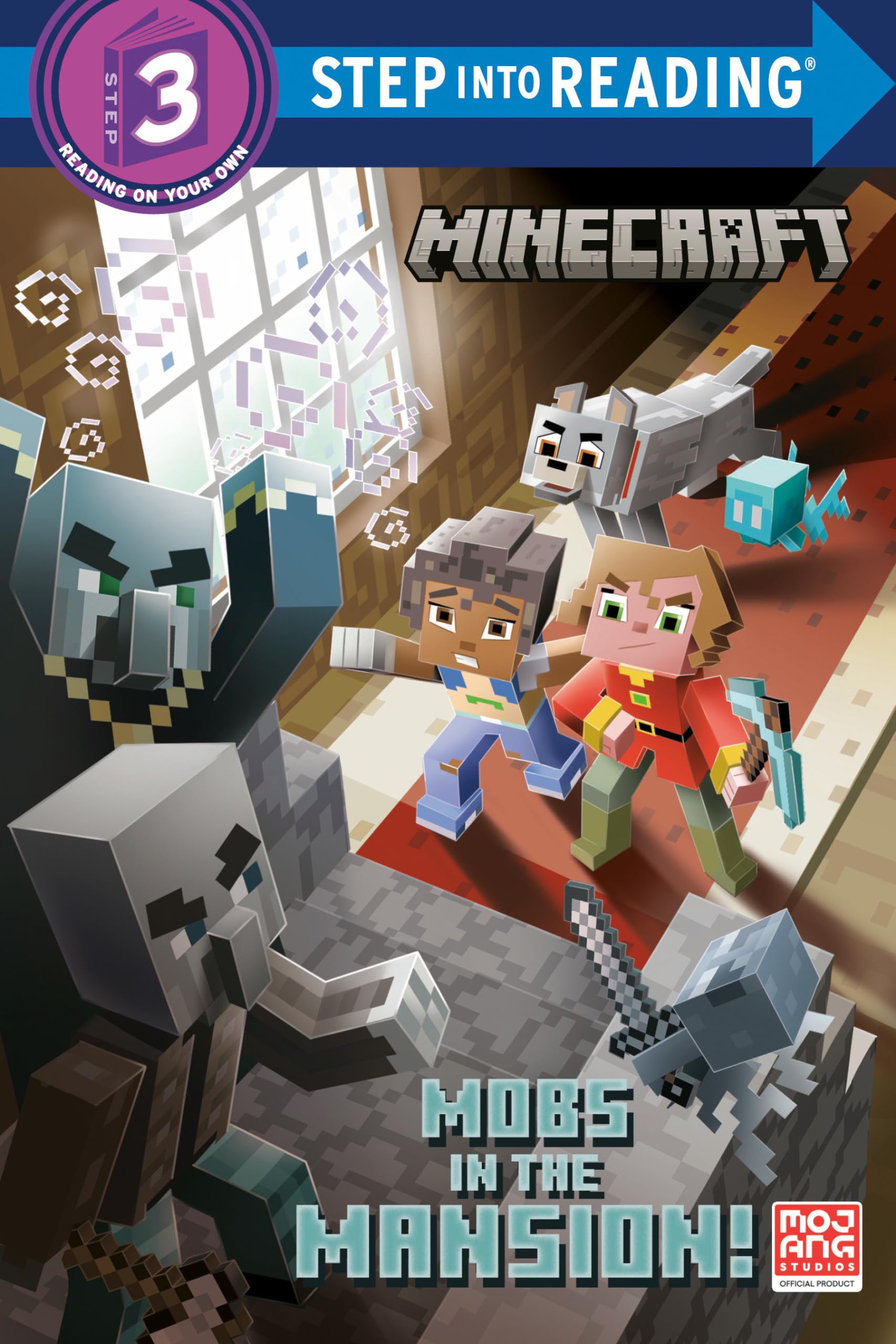 Mobs In The Mansion! (Minecraft) (Step Into Reading),New