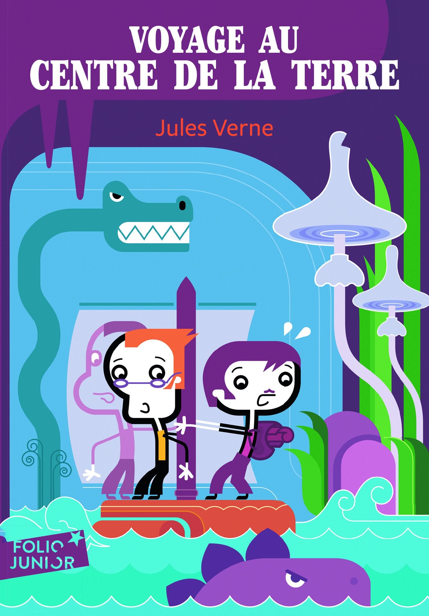Voyage Au Centre Terre (Folio Junior) (French Edition),Used