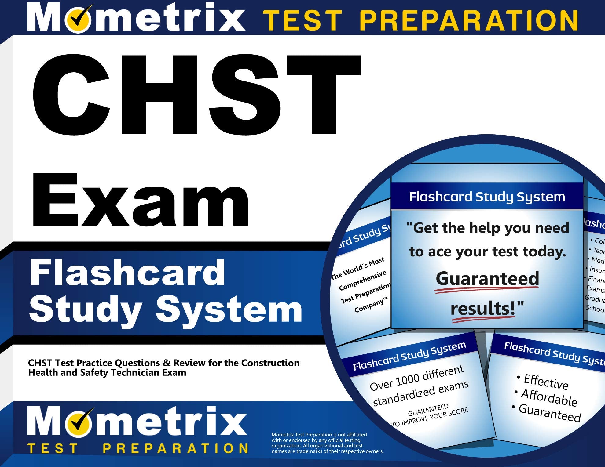Chst Exam Flashcard Study System: Chst Test Practice Questions & Review For The Construction Health And Safety Technician Exam (,Used