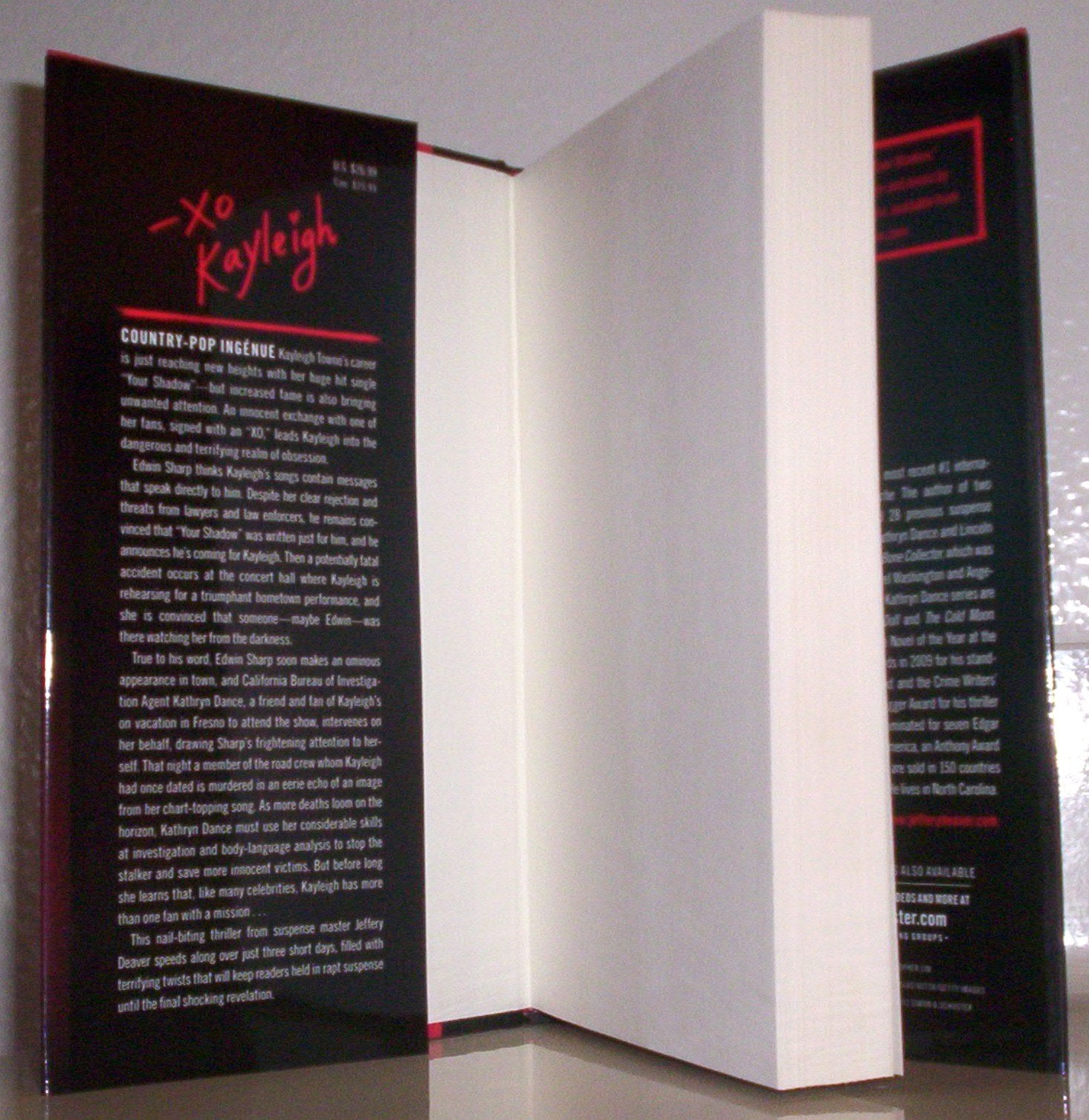 Xo: A Kathryn Dance Novel,Used