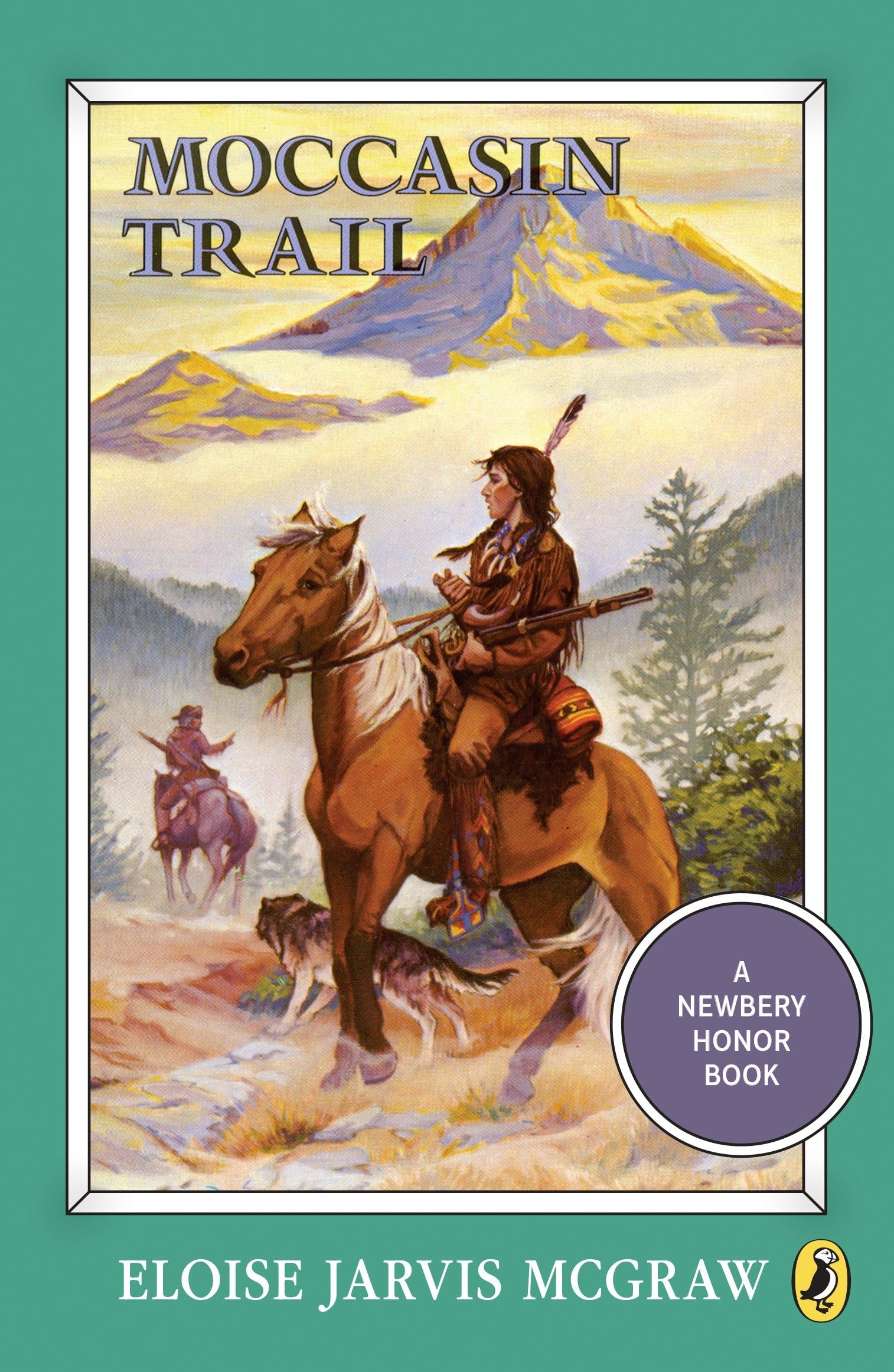 Moccasin Trail (Puffin Newbery Library),Used