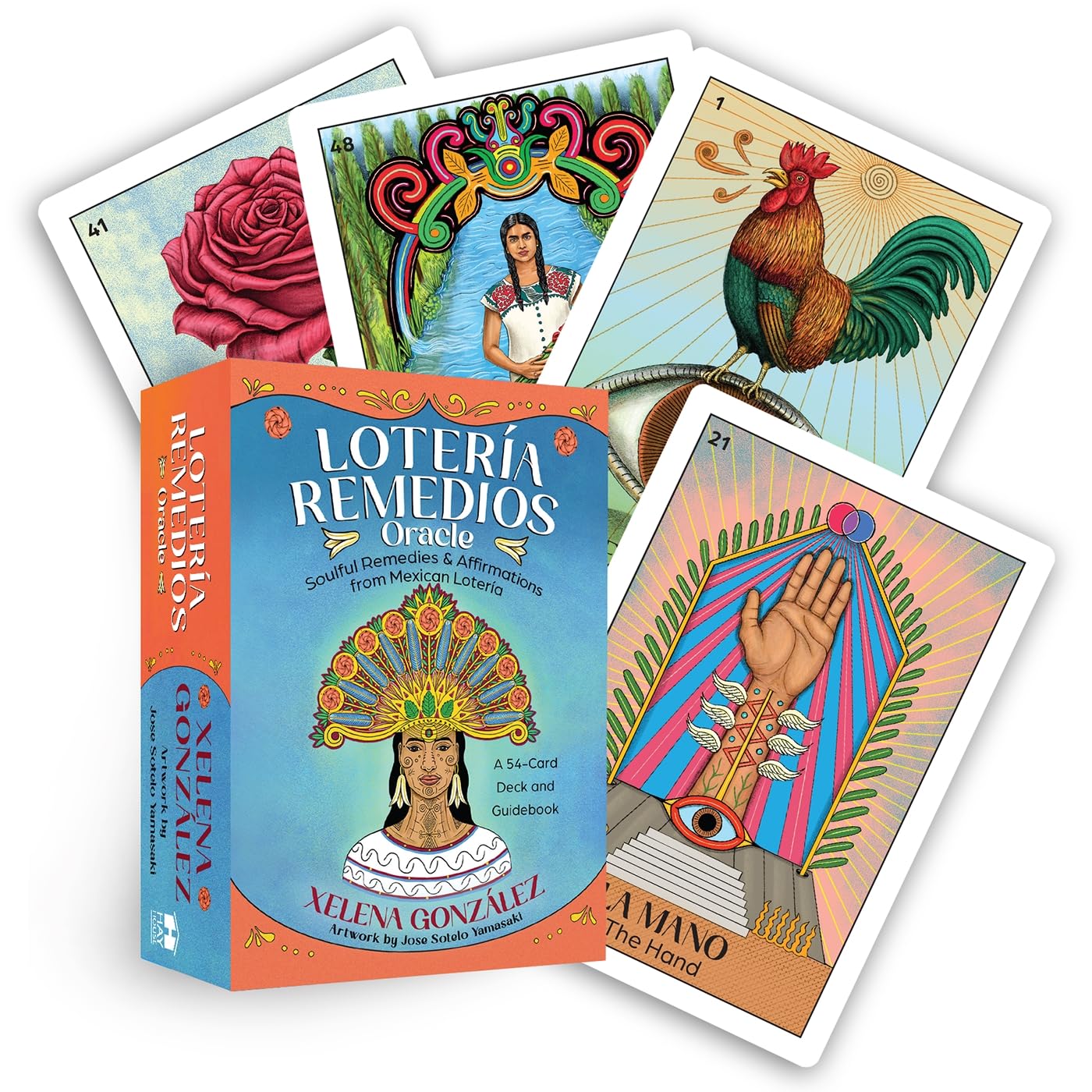 Lotera Remedios Oracle: A 54Card Deck And Guidebook,New