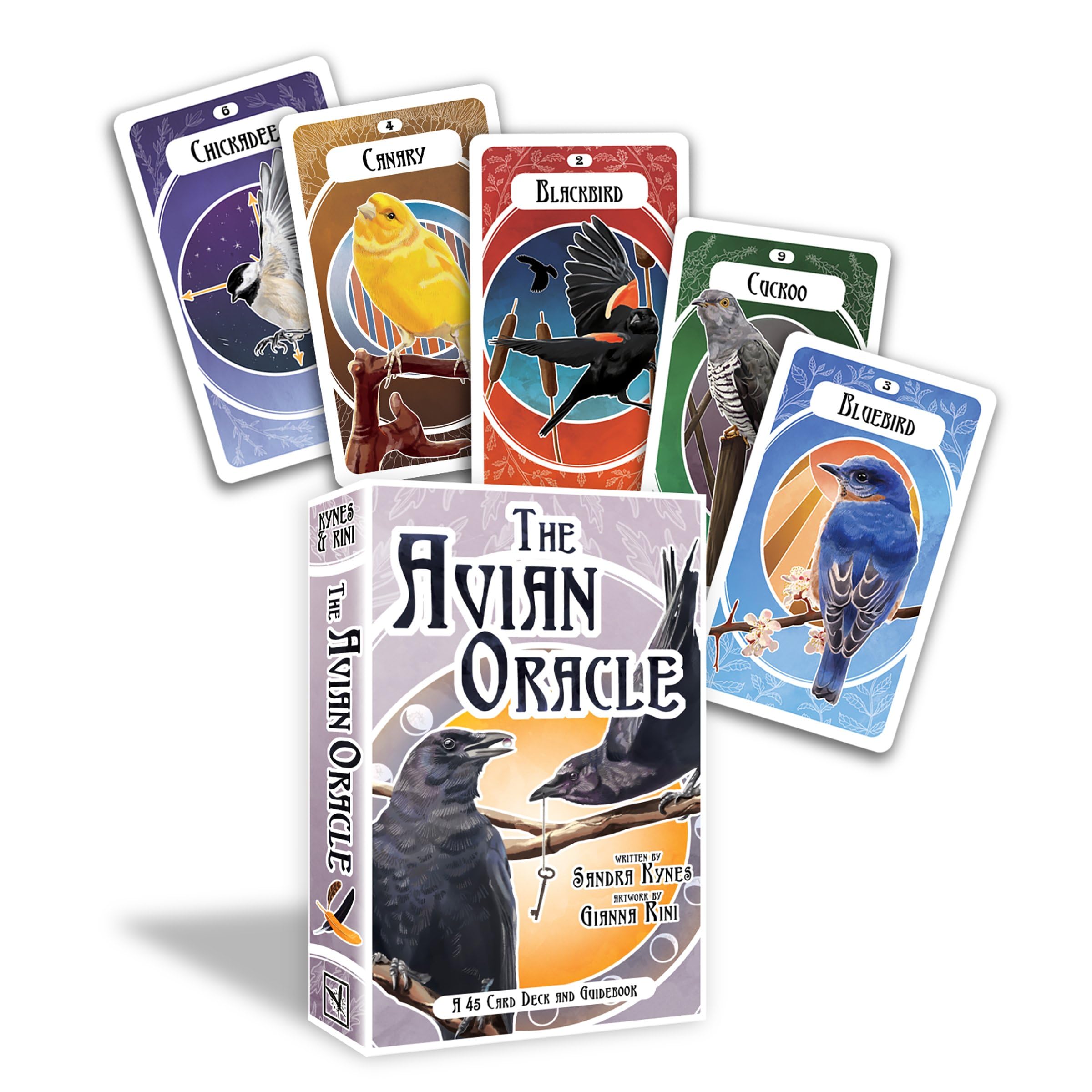 The Avian Oracle: (45 FullColor Cards and 60Page Guidebook),New