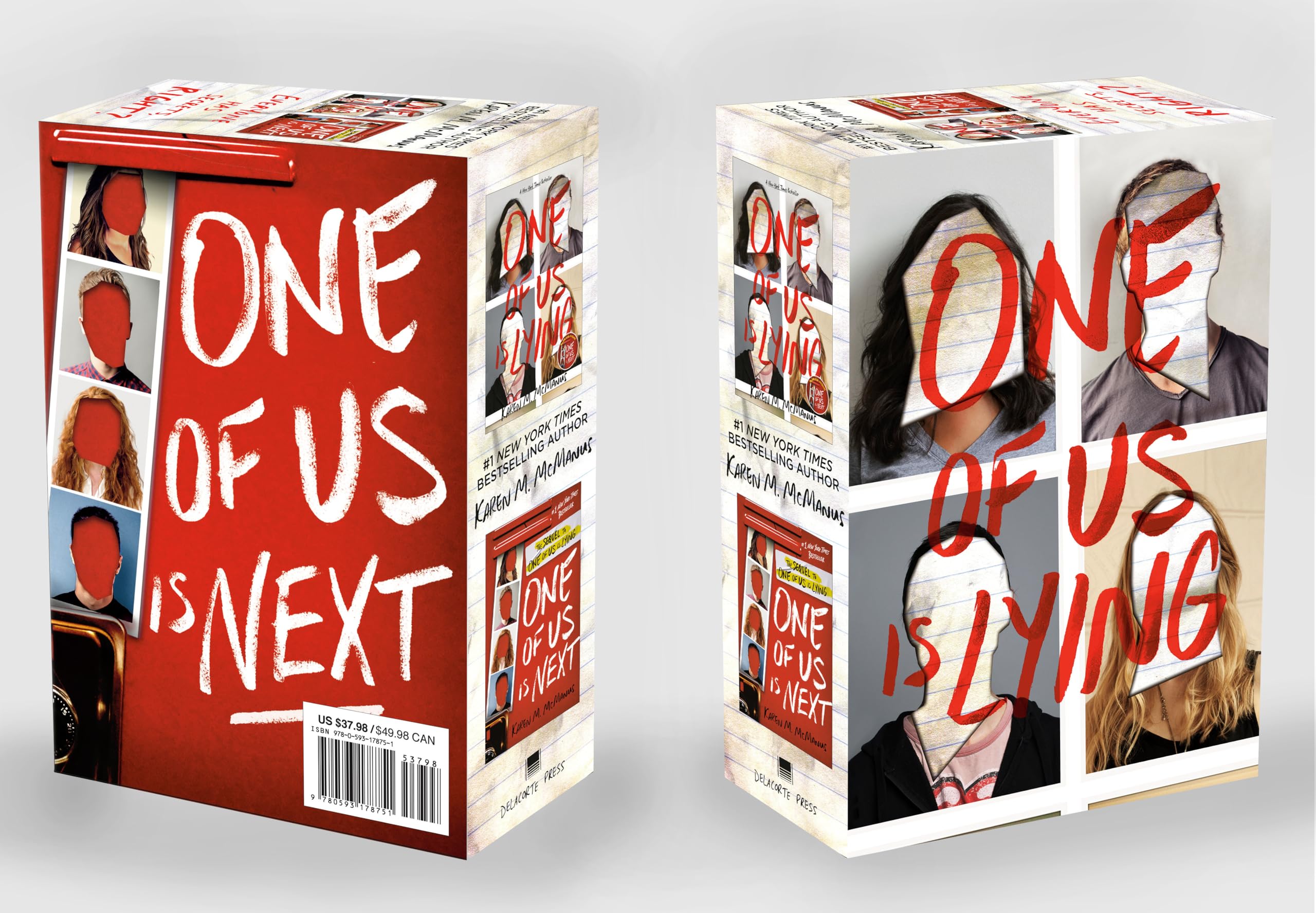 Karen M. Mcmanus 2Book Box Set: One Of Us Is Lying And One Of Us Is Next,New