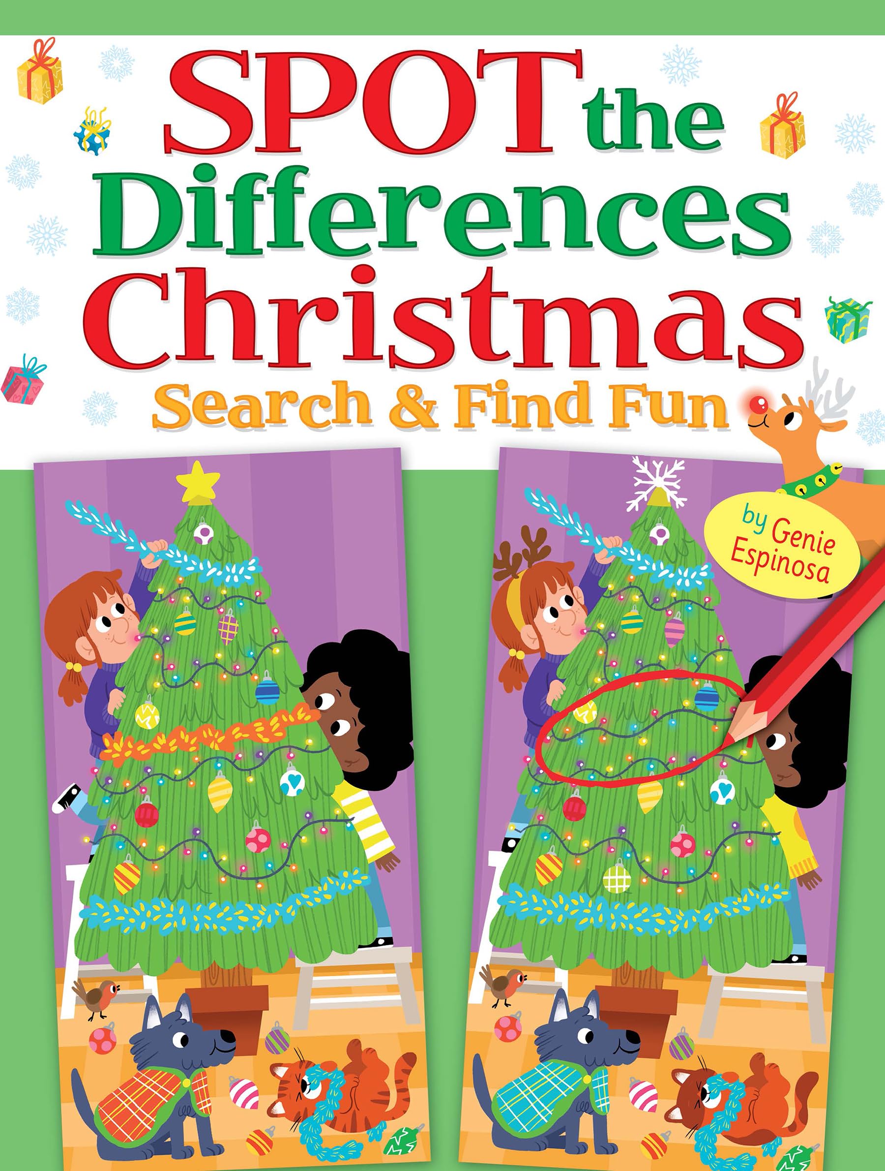Spot the Differences Christmas: Search & Find Fun (Dover Christmas Activity Books For Kids),Used