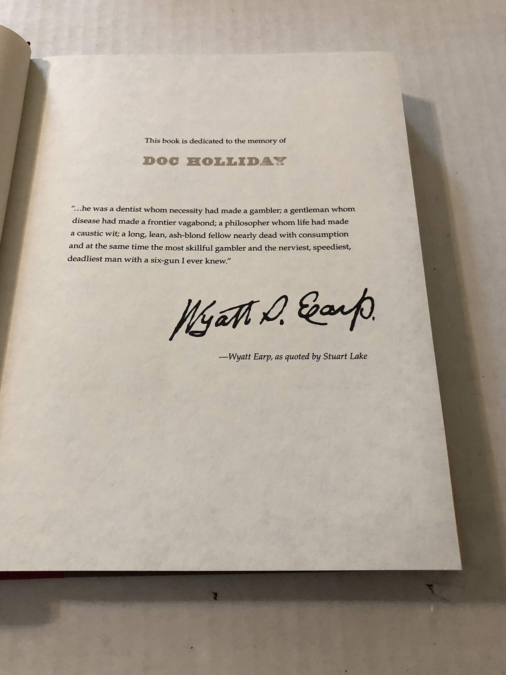 Wyatt Earp Speaks!,Used