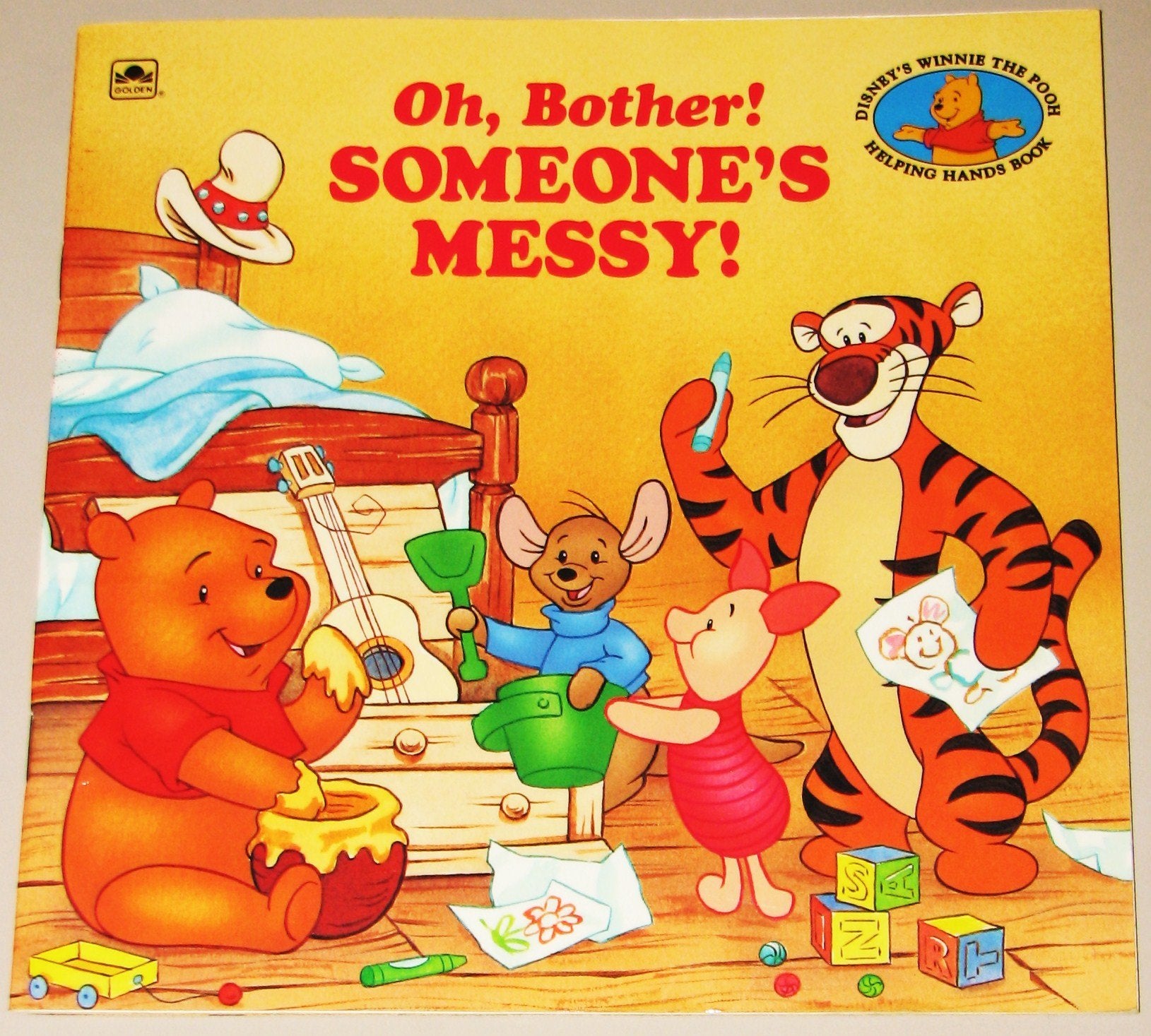 Oh, Bother! Someone'S Messy! (Disney'S Winnie The Pooh Helping Hands Book),New