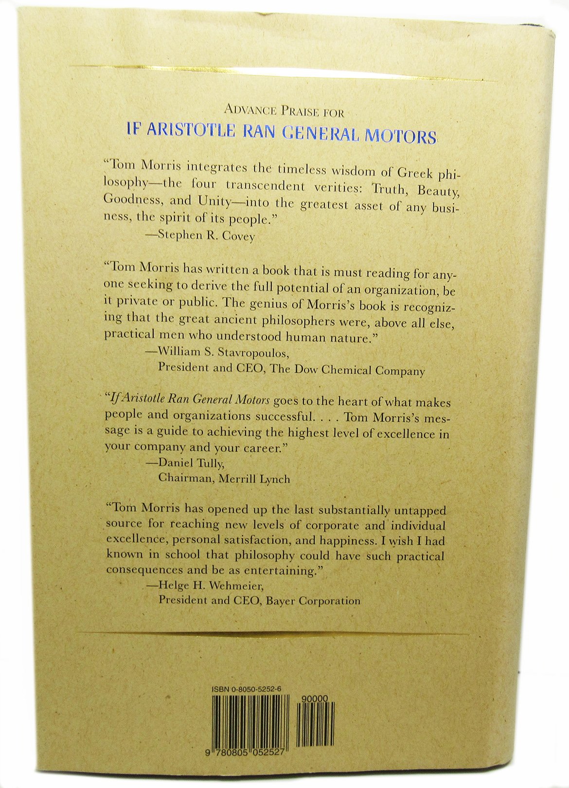If Aristotle Ran General Motors,New