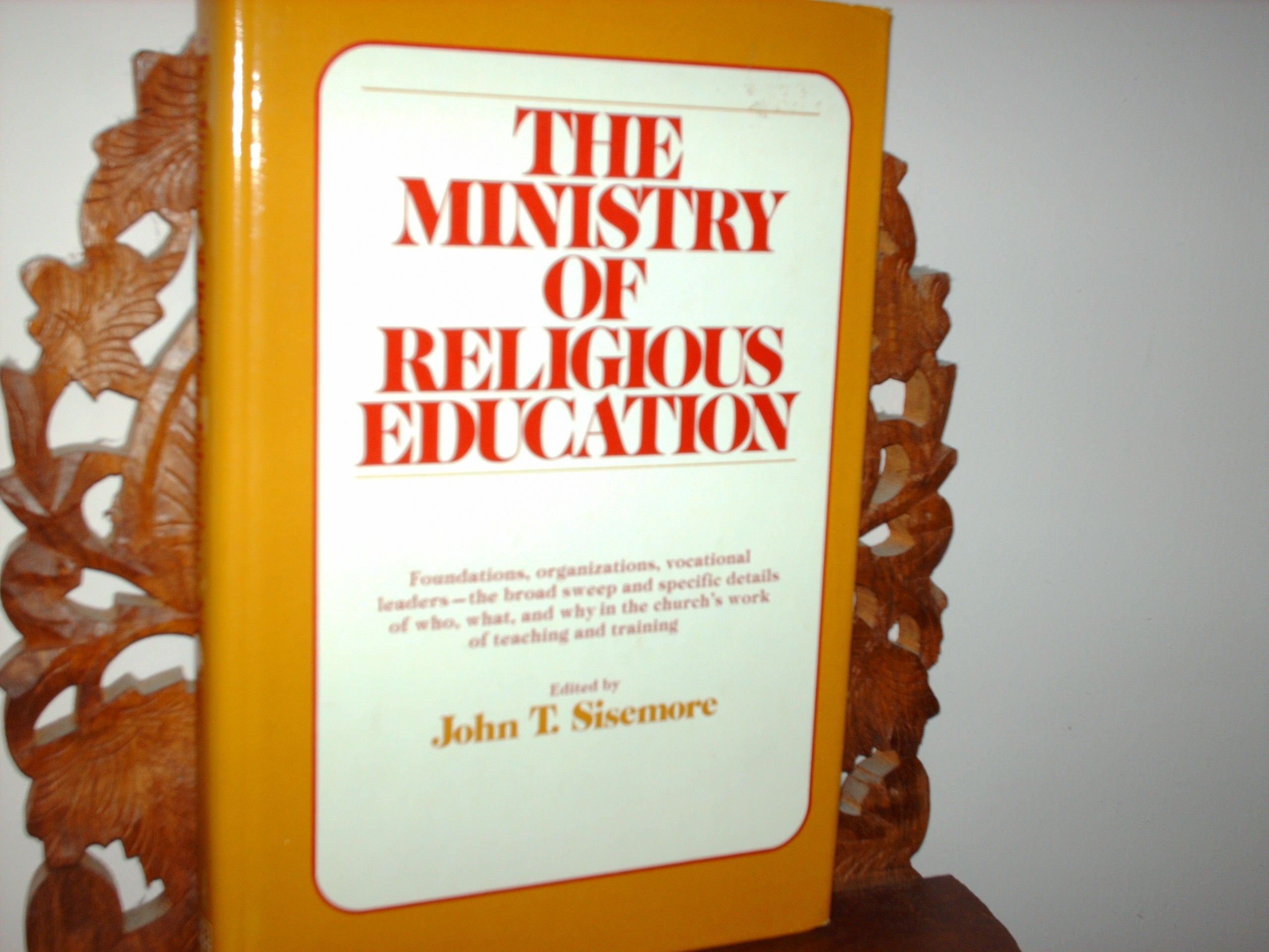 The Ministry of religious education,Used