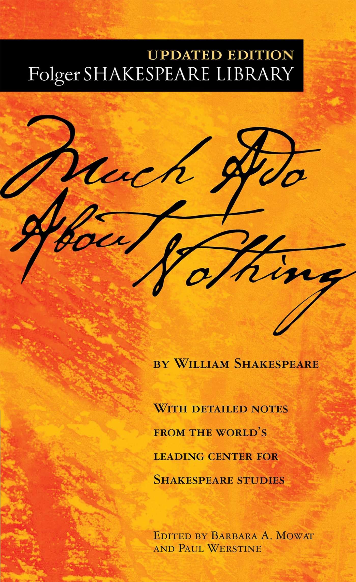 Much Ado About Nothing (Folger Shakespeare Library),New