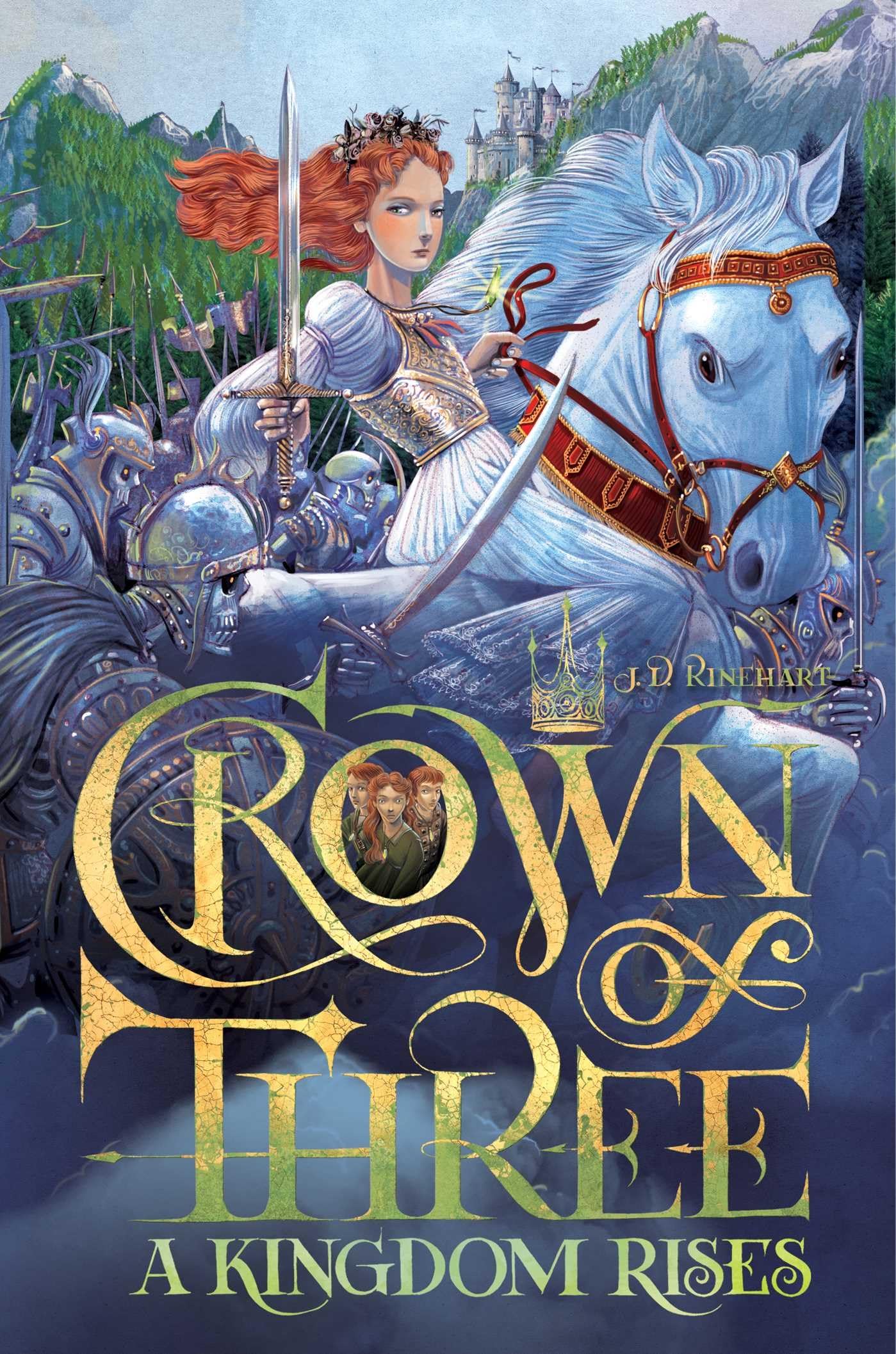 A Kingdom Rises (3) (Crown of Three),Used