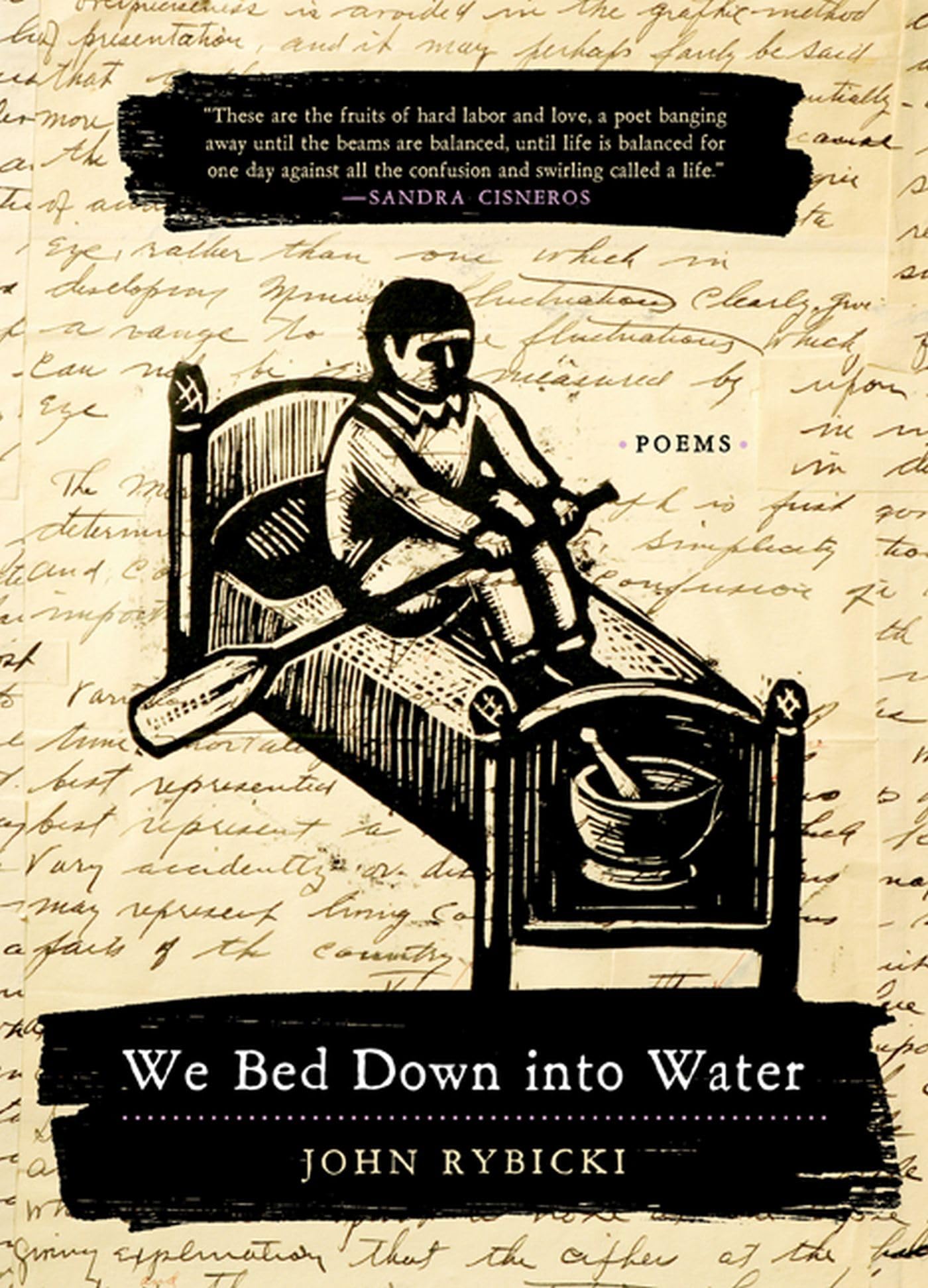 We Bed Down Into Water: Poems (Triquarterly Books),Used