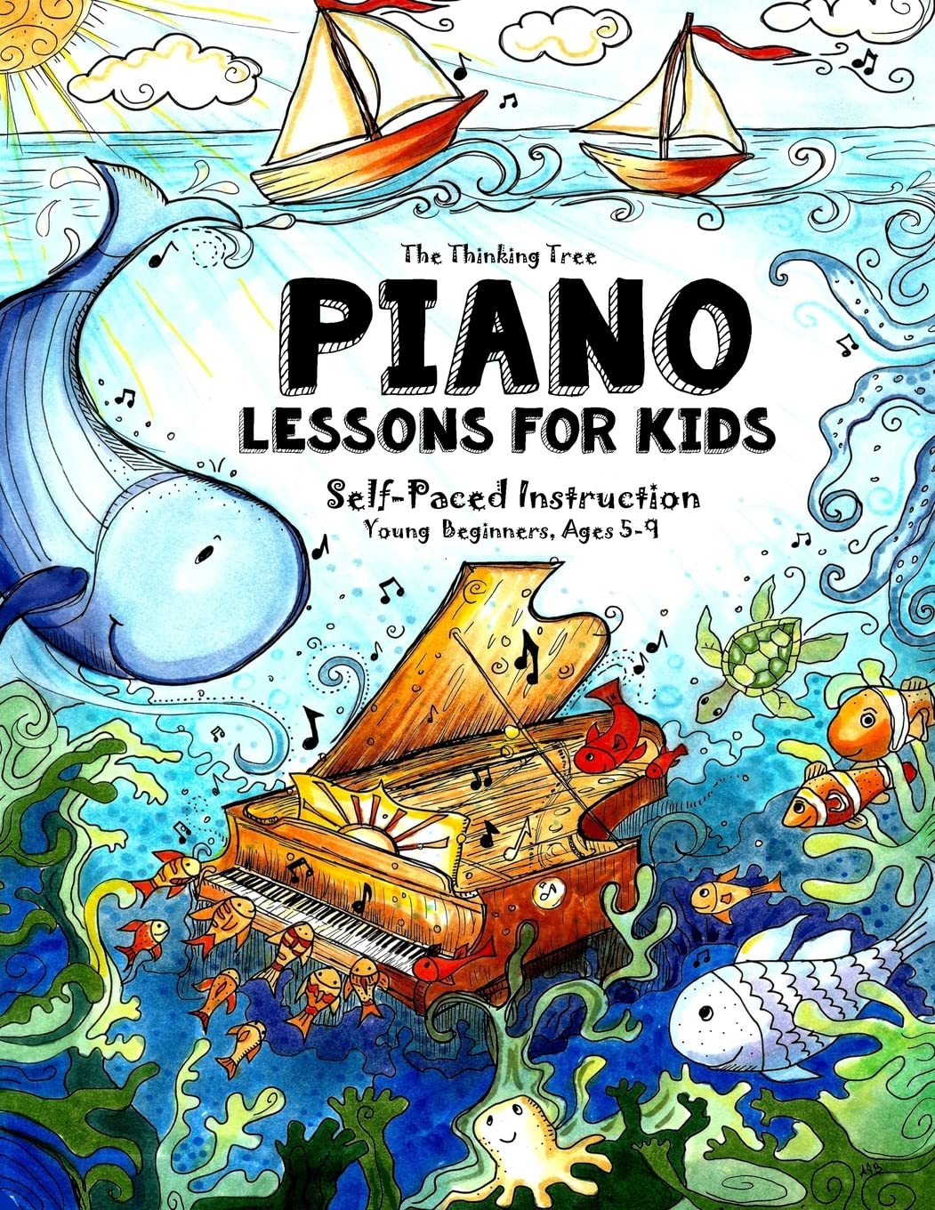 Piano Lessons for Kids: The Thinking Tree  SelfPaced Instruction  Young Beginners, Ages 59,Used