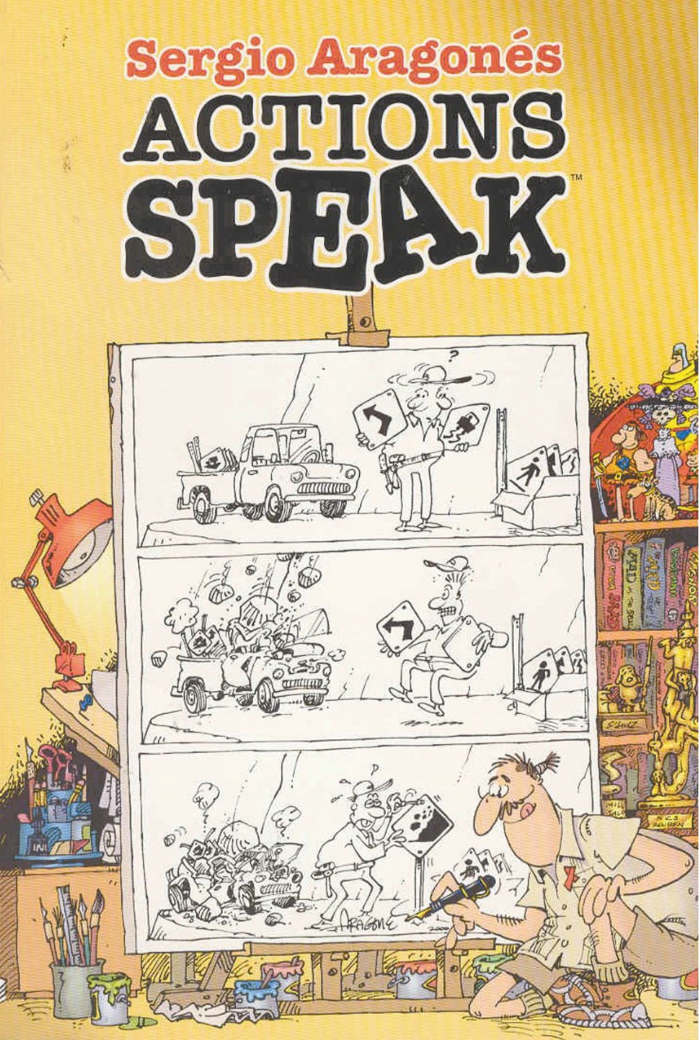 Sergio Aragones Actions Speak,Used