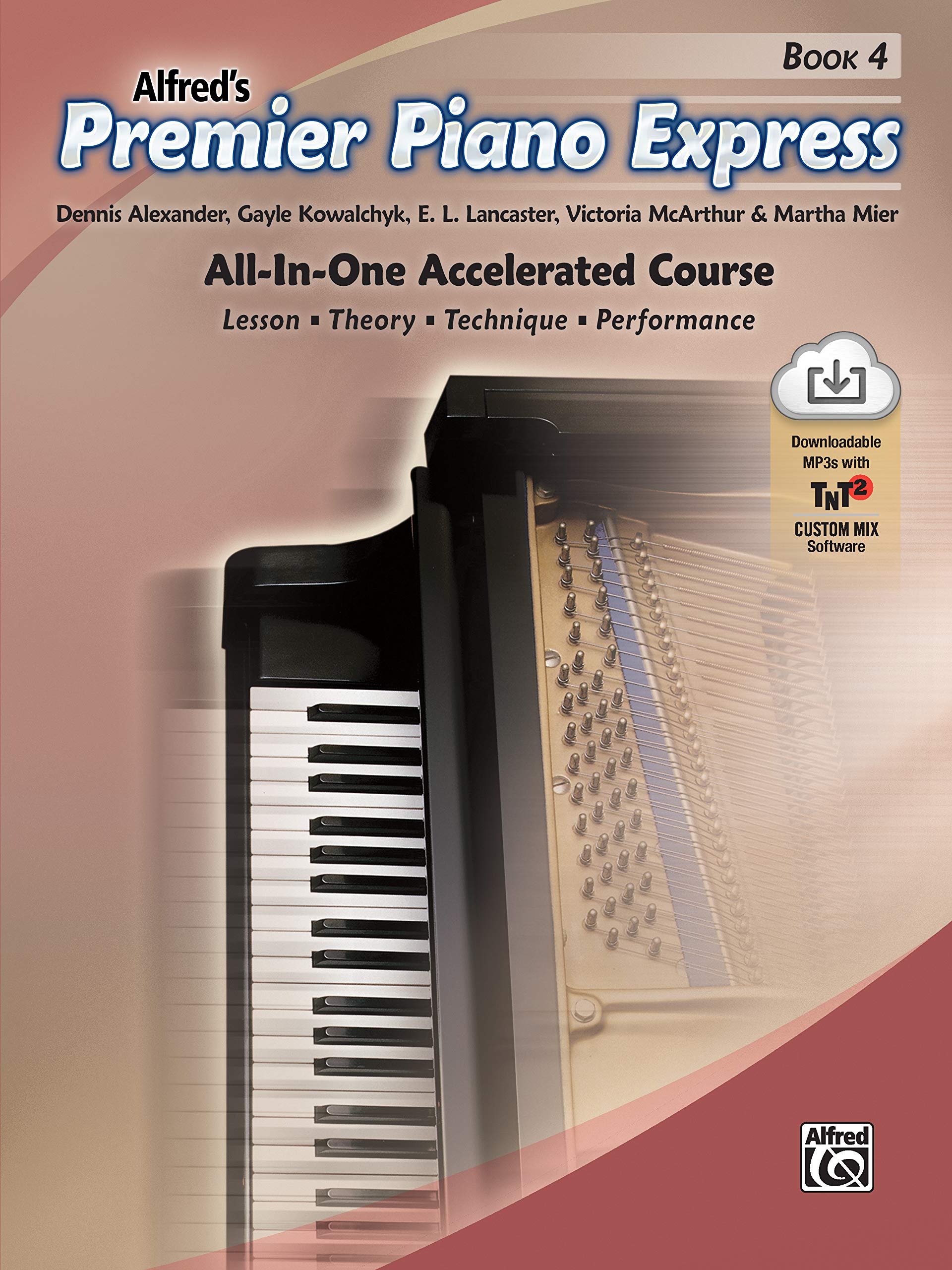 Premier Piano Express, Bk 4: AllInOne Accelerated Course, Book & Online Audio & Software (Premier Piano Course, Bk 4),Used