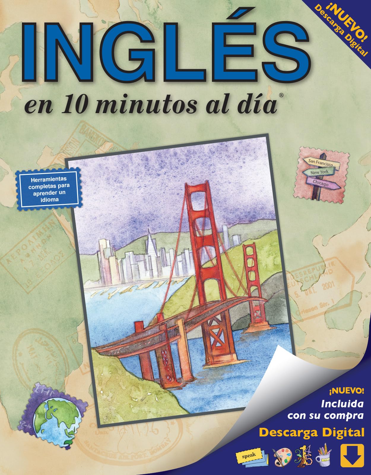 INGLS en 10 minutos al da (10 minutes a day),Used