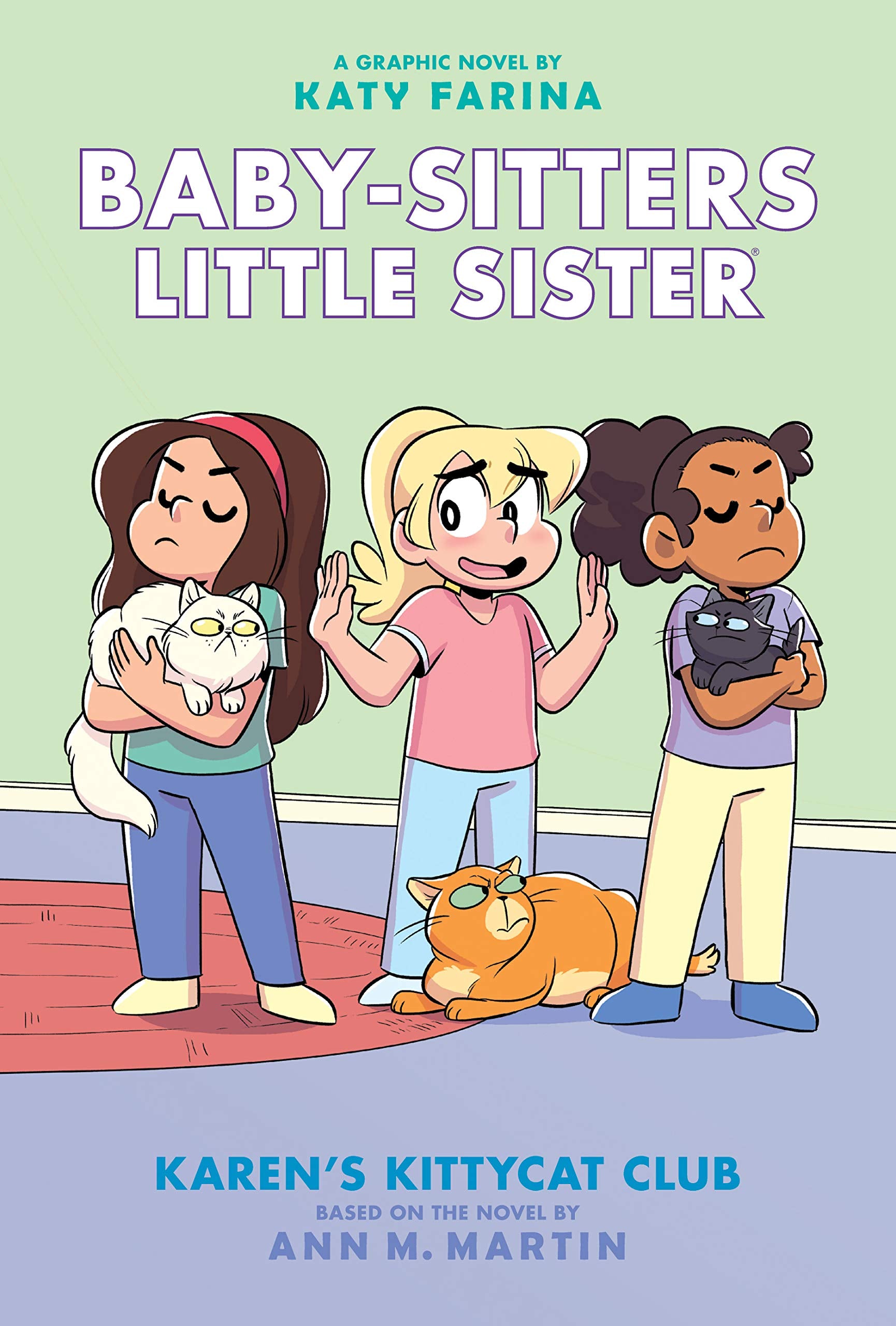 Karen's Kittycat Club: A Graphic Novel (BabySitters Little Sister #4) (4) (BabySitters Little Sister Graphix),Used