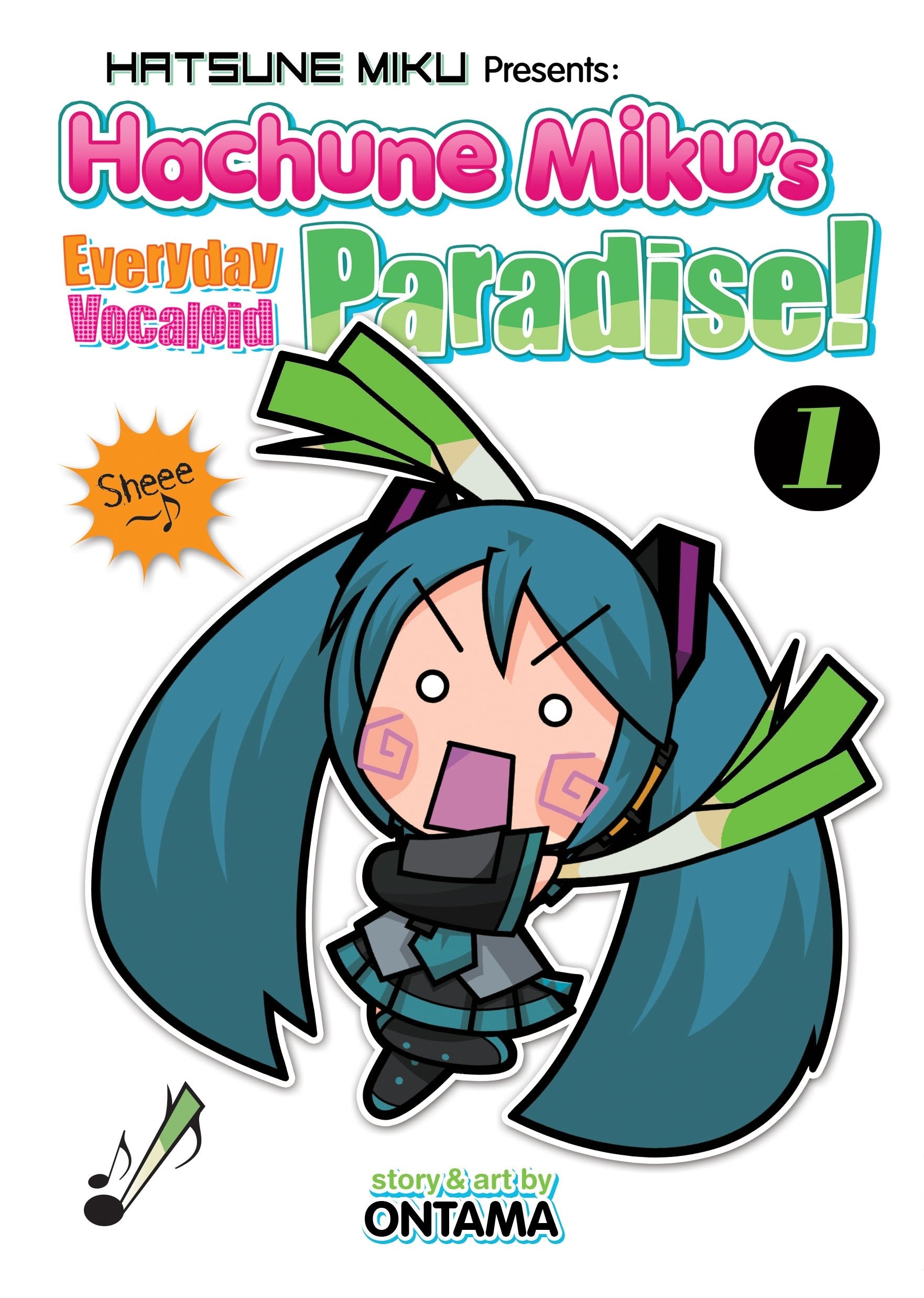 Hatsune Miku Presents: Hachune Miku's Everyday Vocaloid Paradise Vol. 1 (Hachune Miku's Everyday Vocaloid Paradise Manga),Used