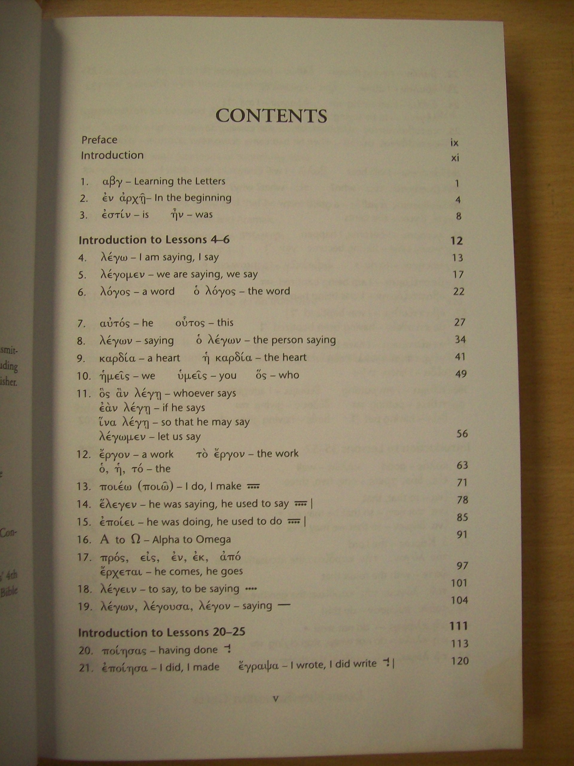Learn New Testament Greek,New