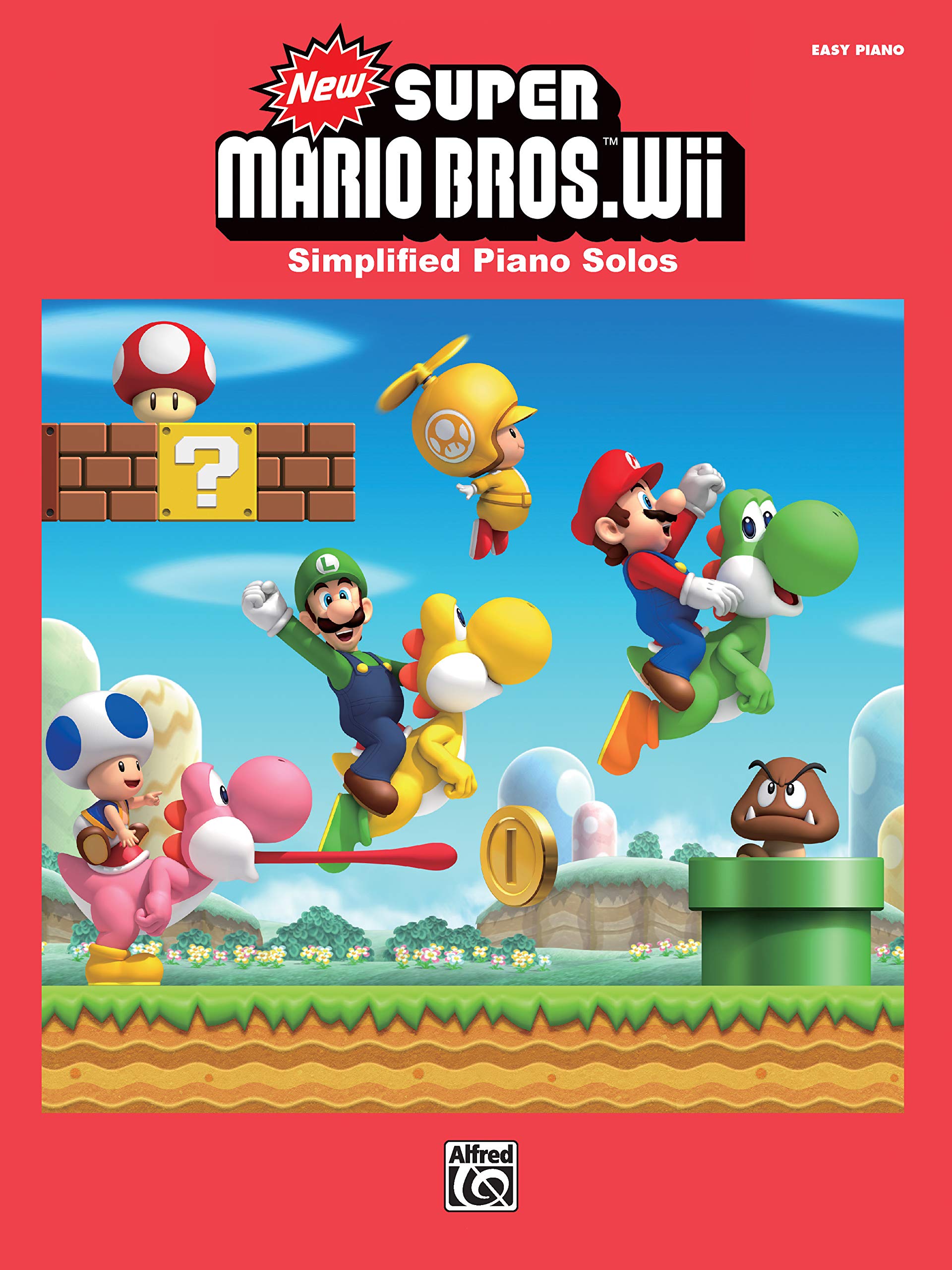New Super Mario Bros. Wii: Simplified Piano Solos,Used