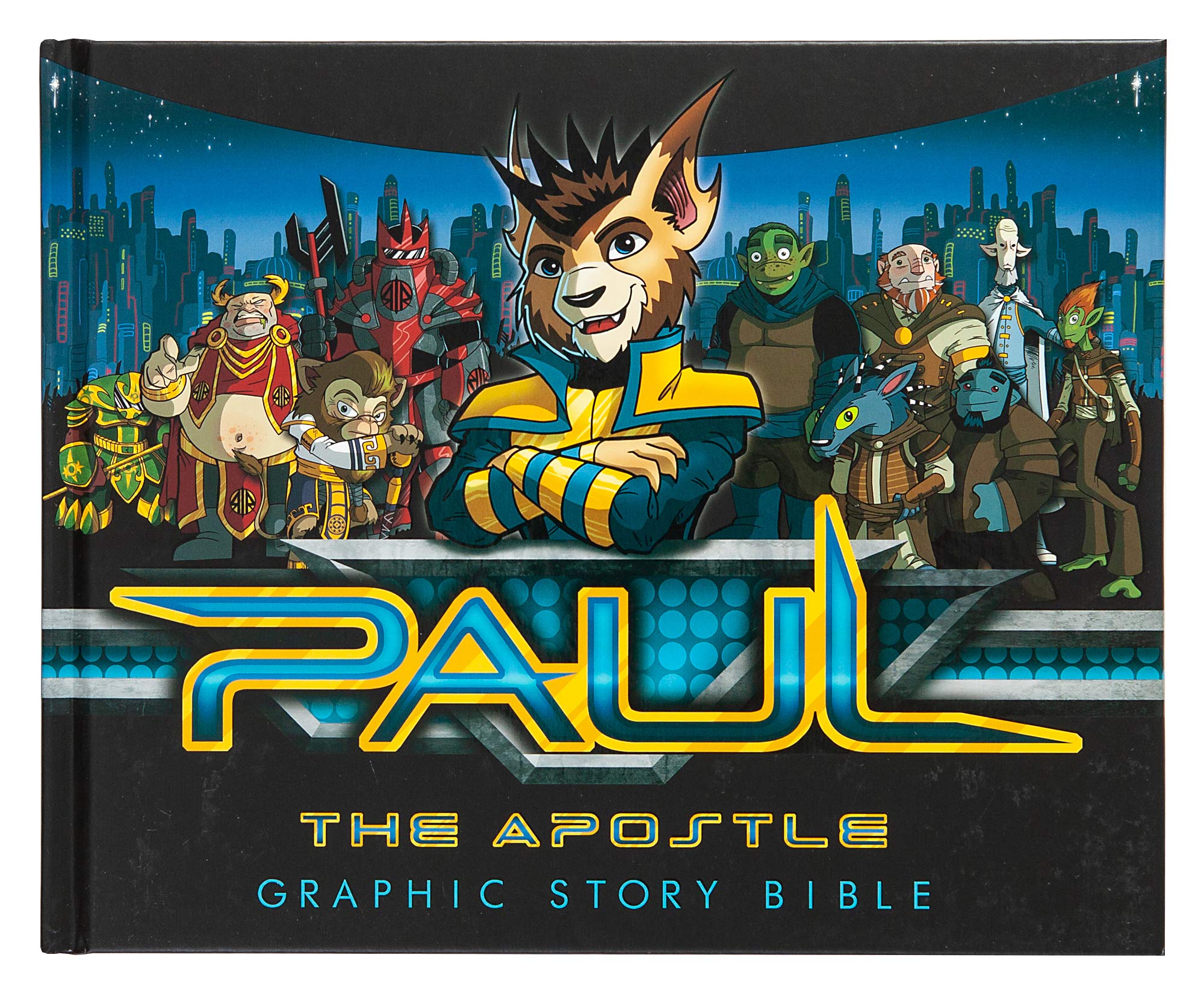 Paul the Apostle: Graphic Story Bible (Hardcover) Inspirational and ActionPacked Bible Story for Kids Ages 815, Perfect Gift,Used