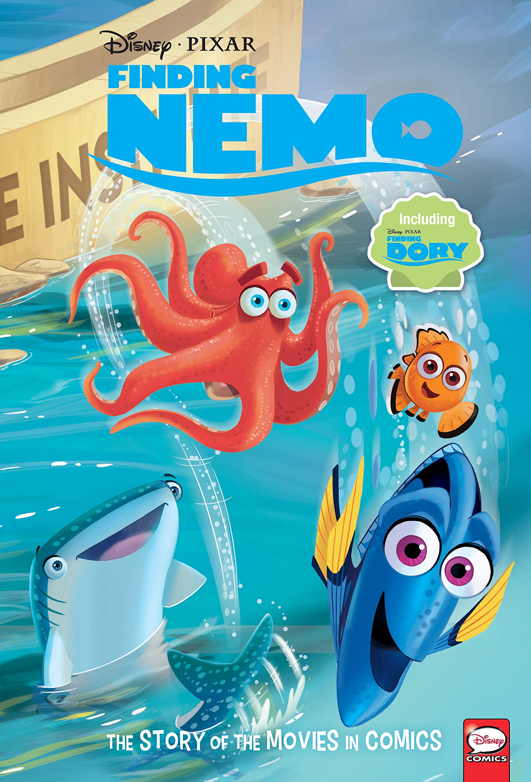 Disney/Pixar Finding Nemo And Finding Dory: The Story Of The Movies In Comics