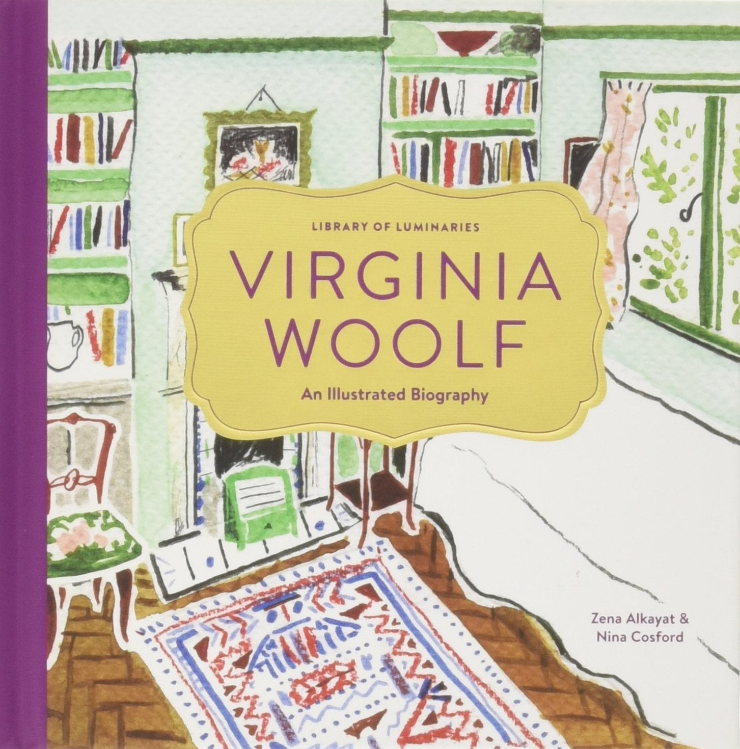 Library Of Luminaries: Virginia Woolf: An Illustrated Biography