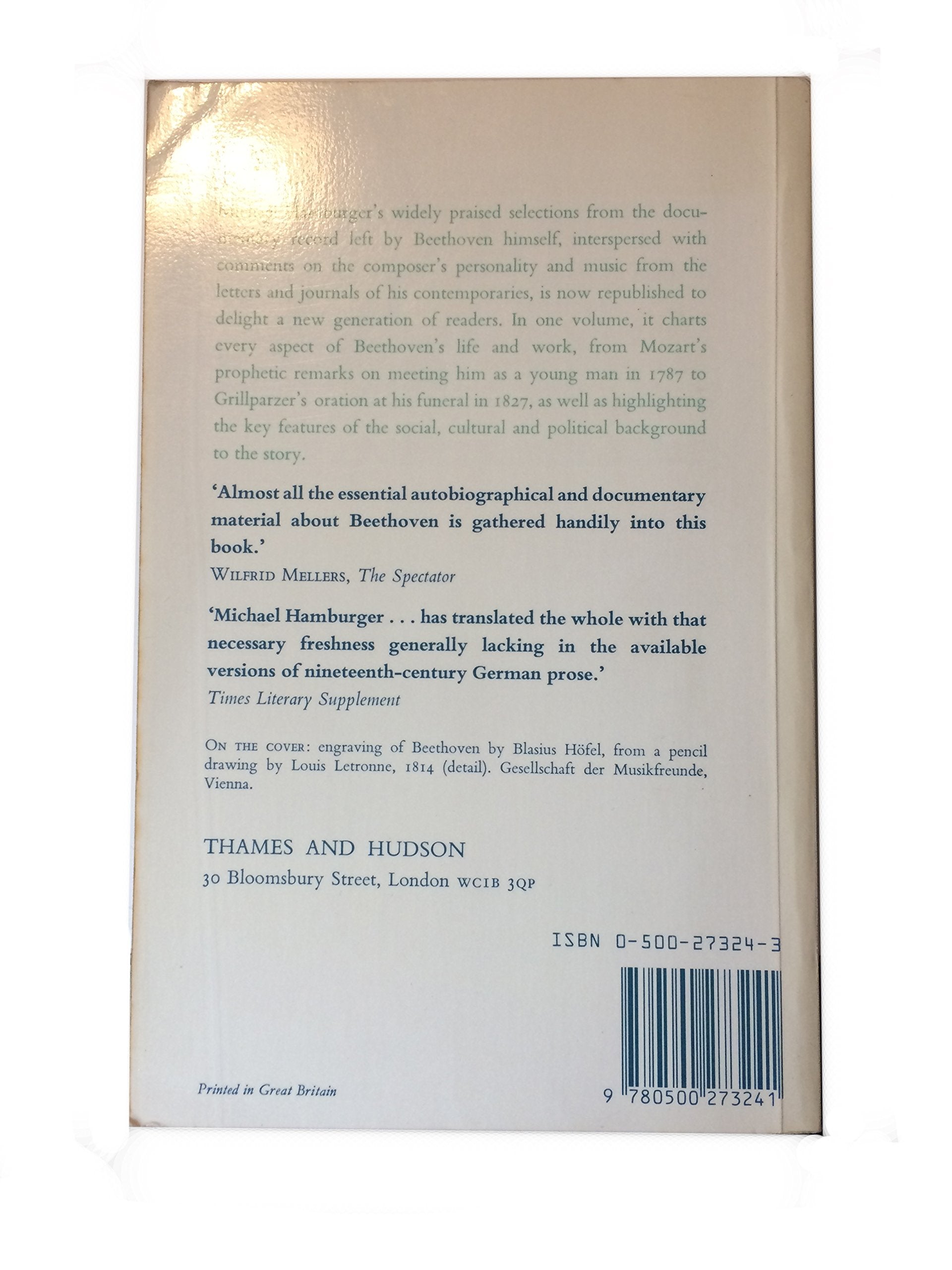 Beethoven Letters Journals and Conversations,New