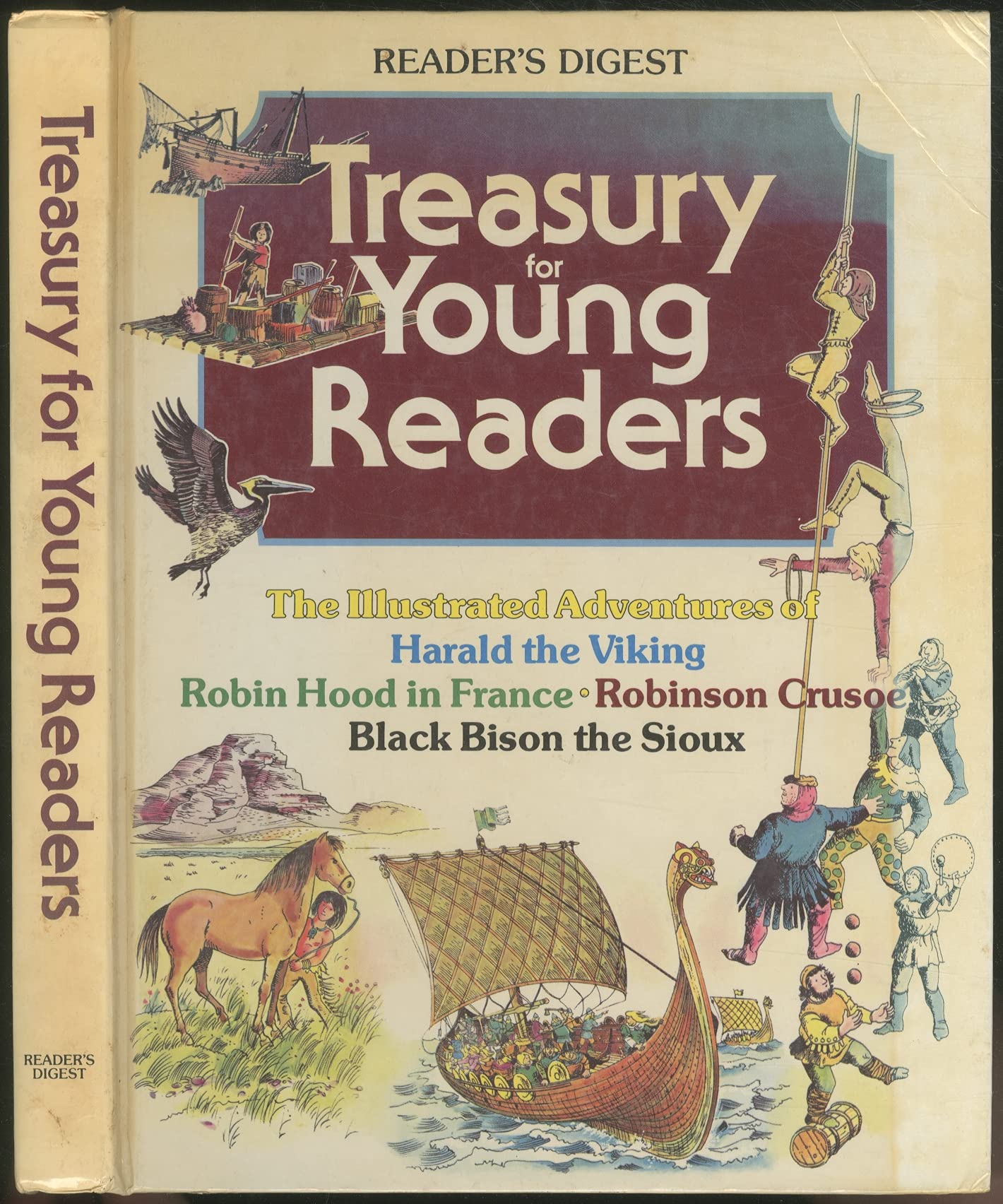 Reader's digest treasury for young readers,Used