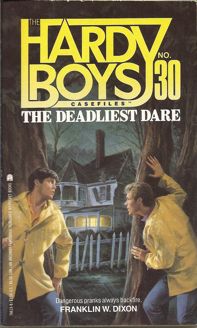Deadliest Dare (Hardy Boys Case File 30) (Hardy Boys Casefiles),Used
