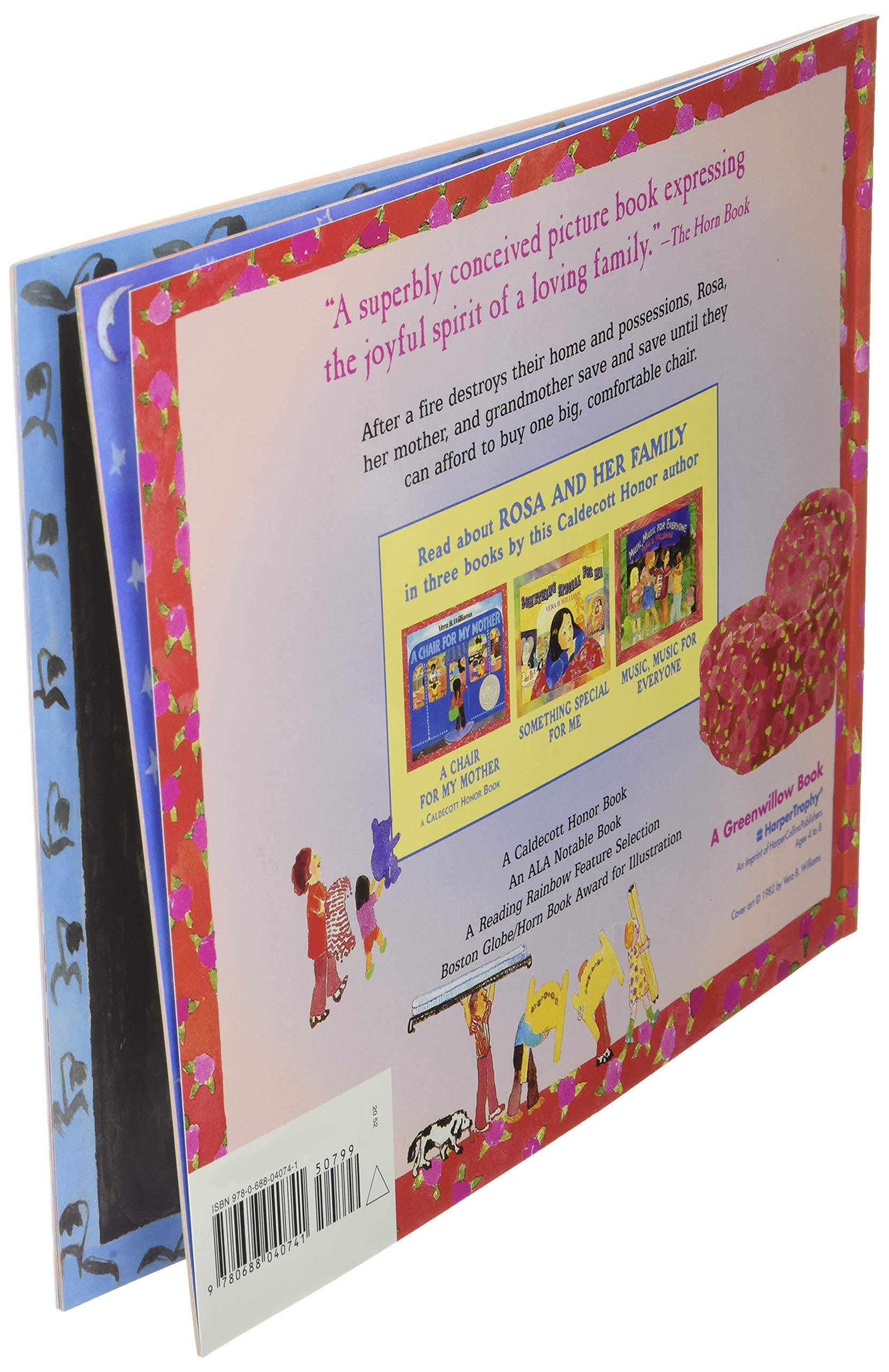 A Chair For My Mother: A Caldecott Honor Award Winner (Reading Rainbow Books),New
