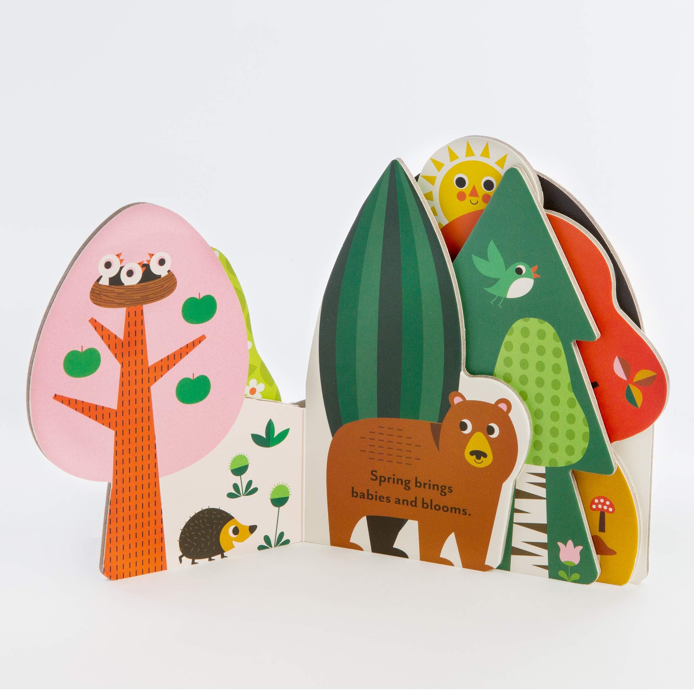 Bookscape Board Books: A Forest's Seasons: (Colorful Children?s Shaped Board Book, Forest Landscape Toddler Book),Used