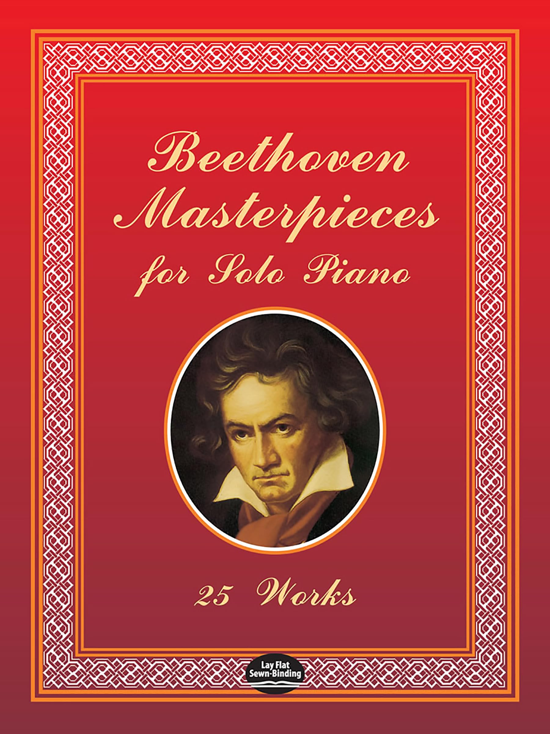 Beethoven Masterpieces for Solo Piano: 25 Works (Dover Classical Piano Music),Used